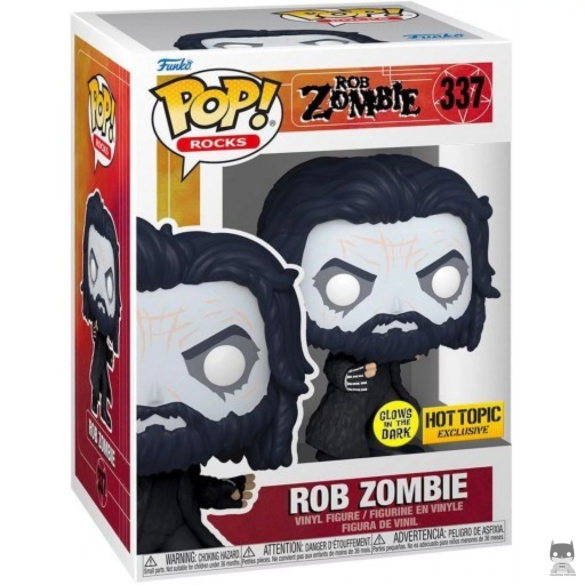Figurine Funko POP Rob Zombie (Dragula) (Glow in the Dark) avec boîte