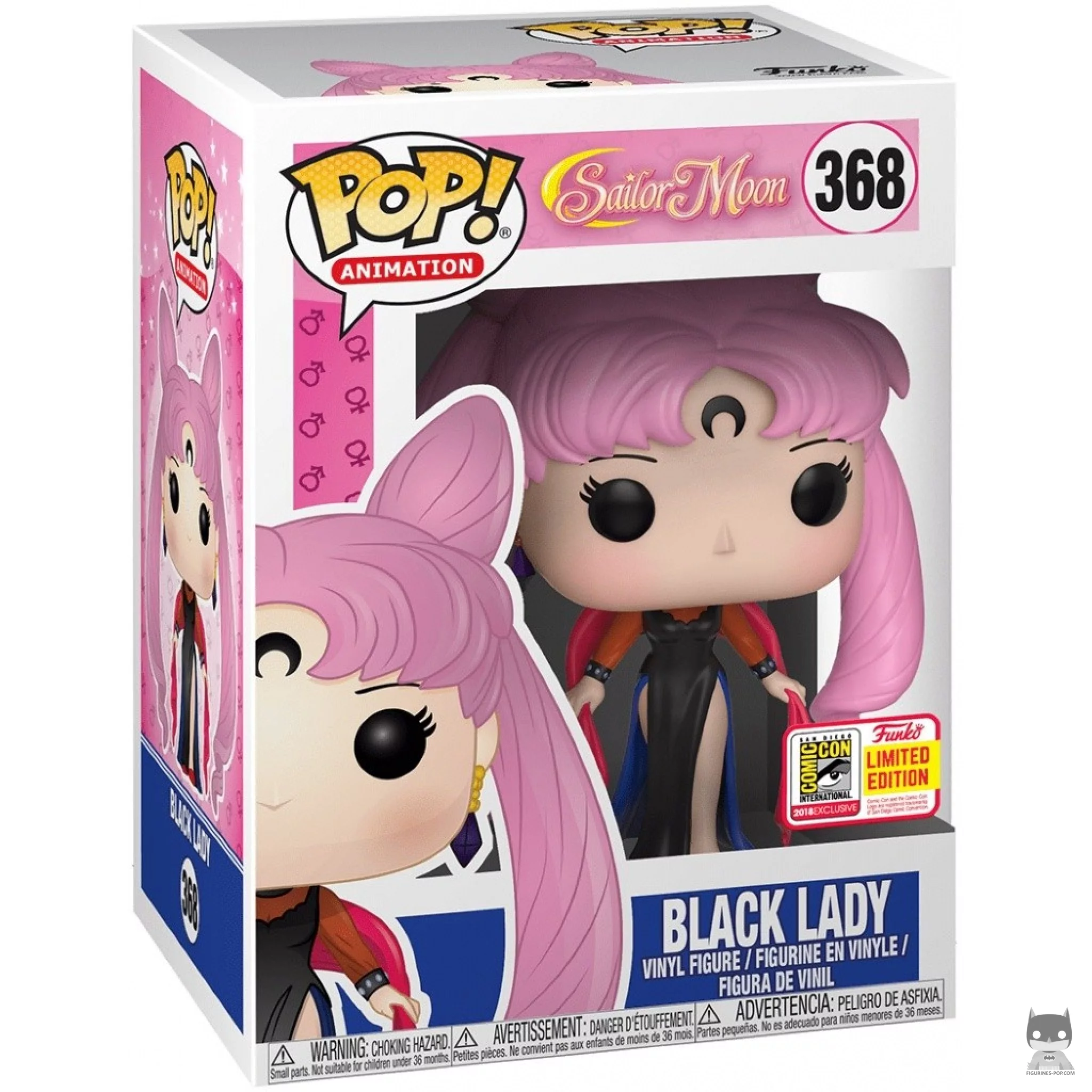 Figurine Funko POP Black Lady avec boîte