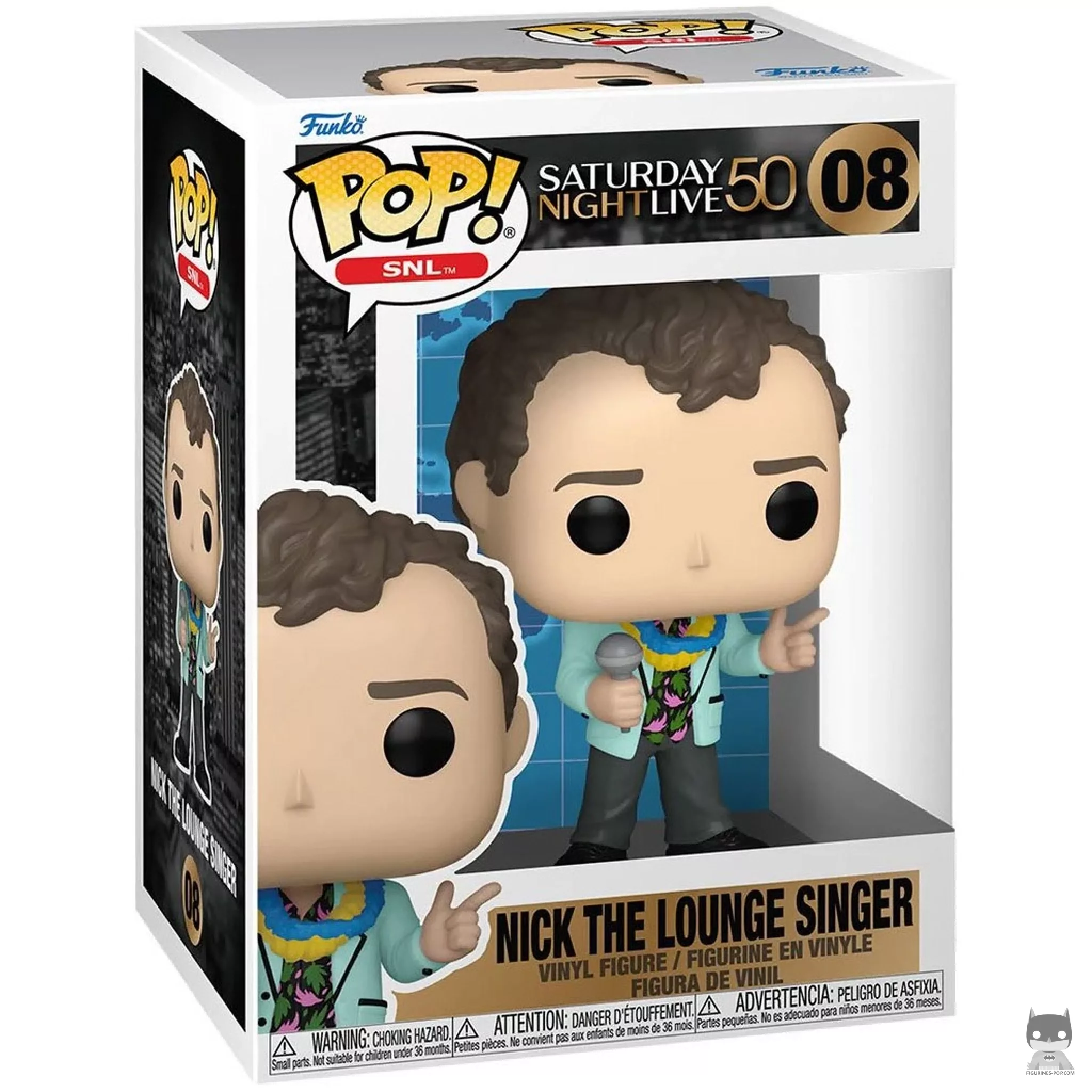 Figurine Funko POP Nick le chanteur de salon avec boîte