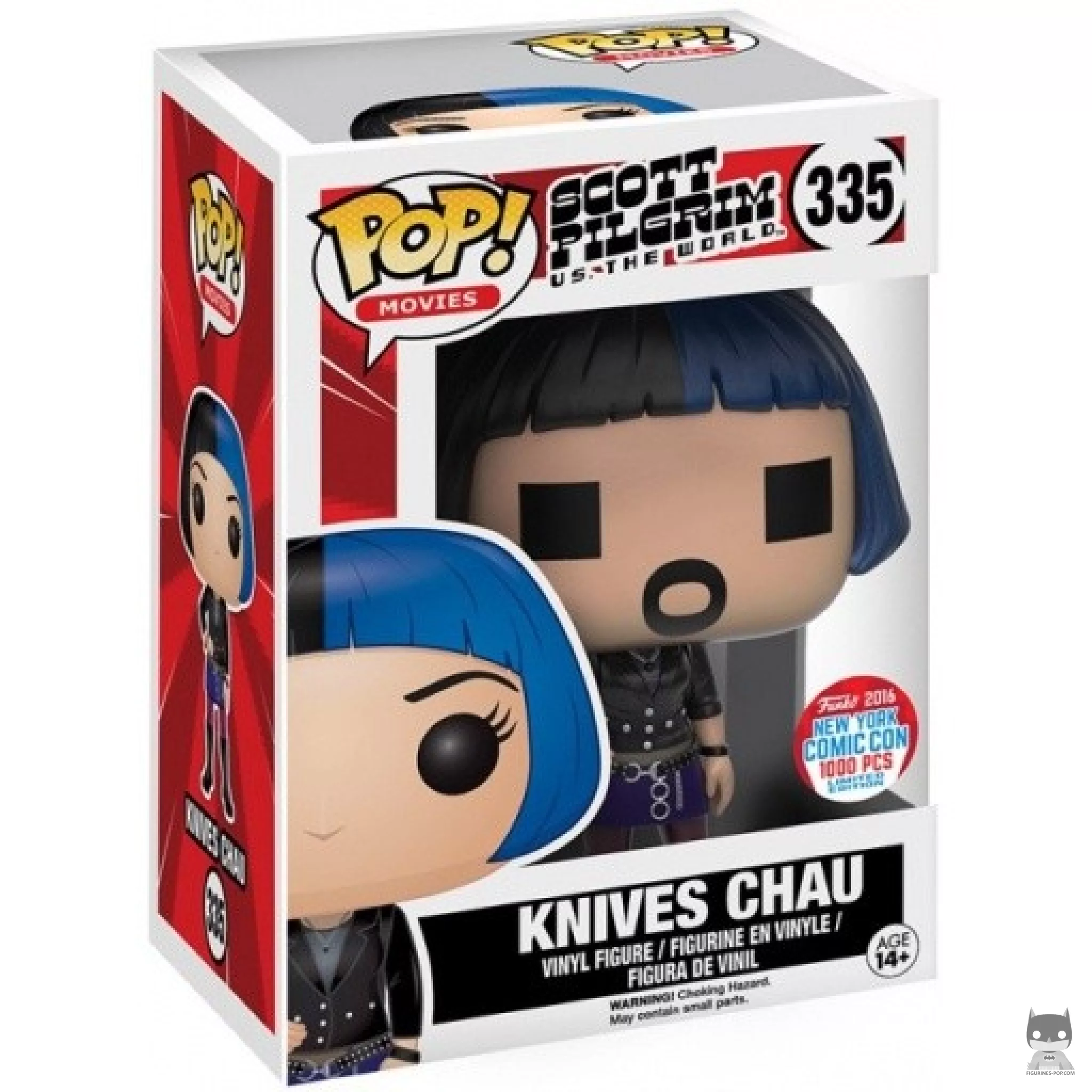 Figurine Funko POP Knives Chau (Yeux Carrés) avec boîte