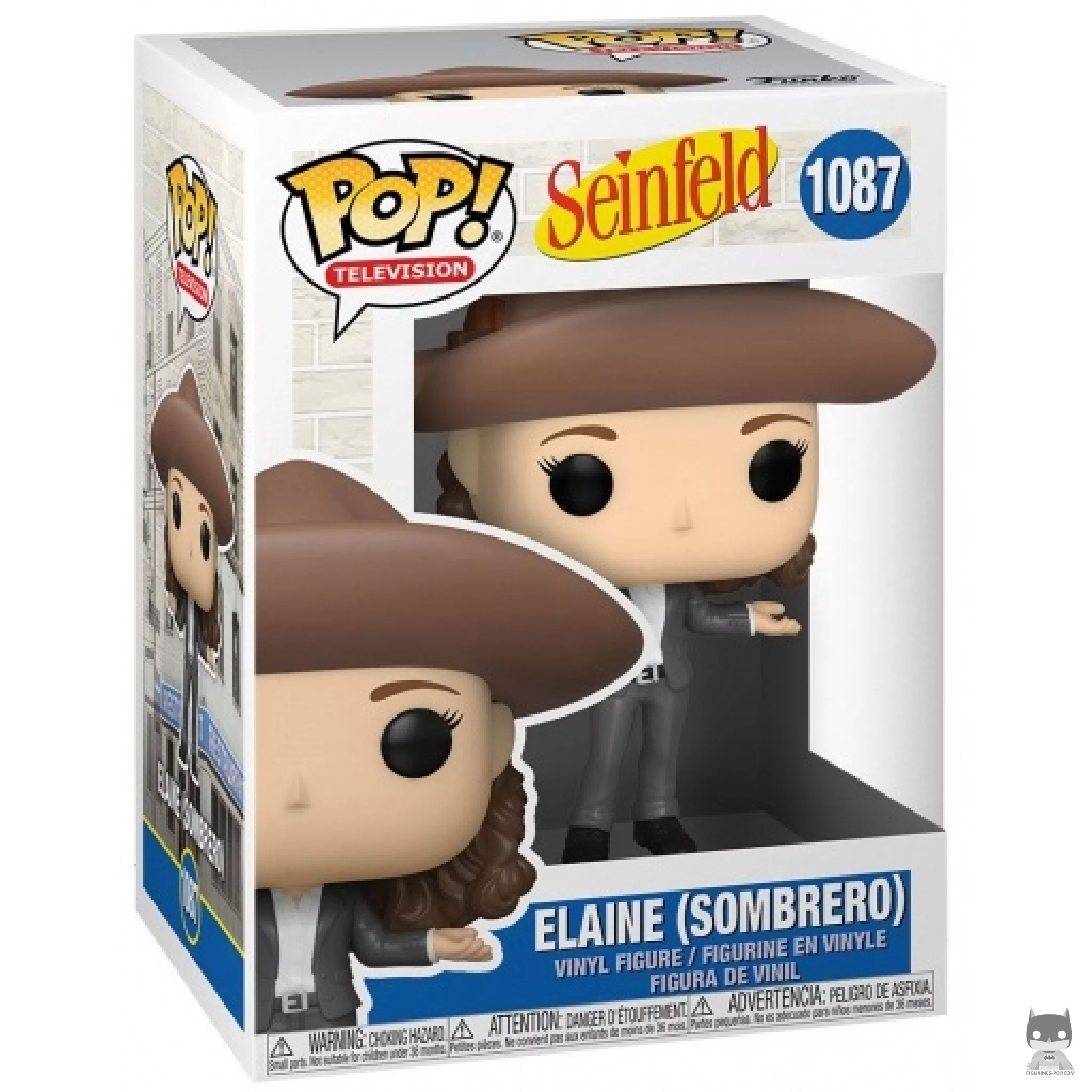 Figurine Funko POP Elaine avec sombrero avec boîte