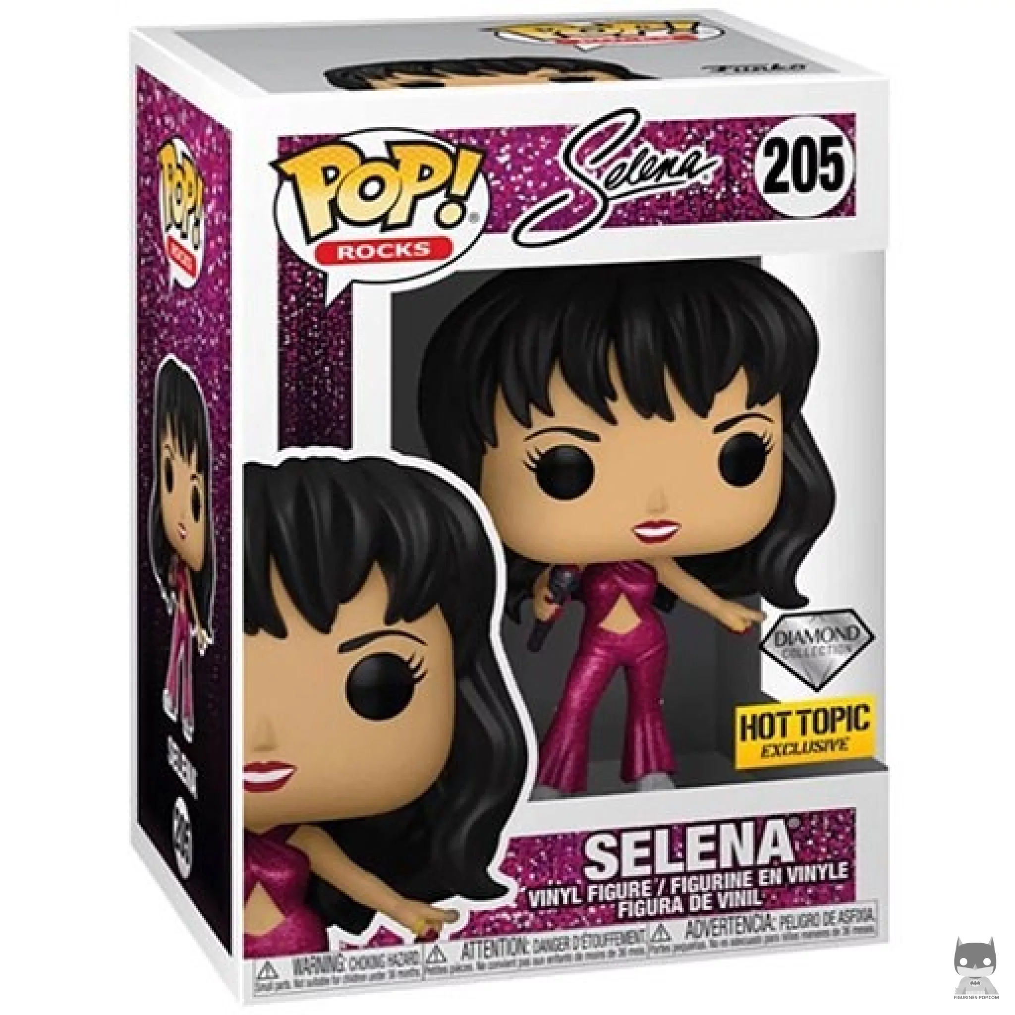 Figurine Funko POP Selena (Diamond Glitter) avec boîte