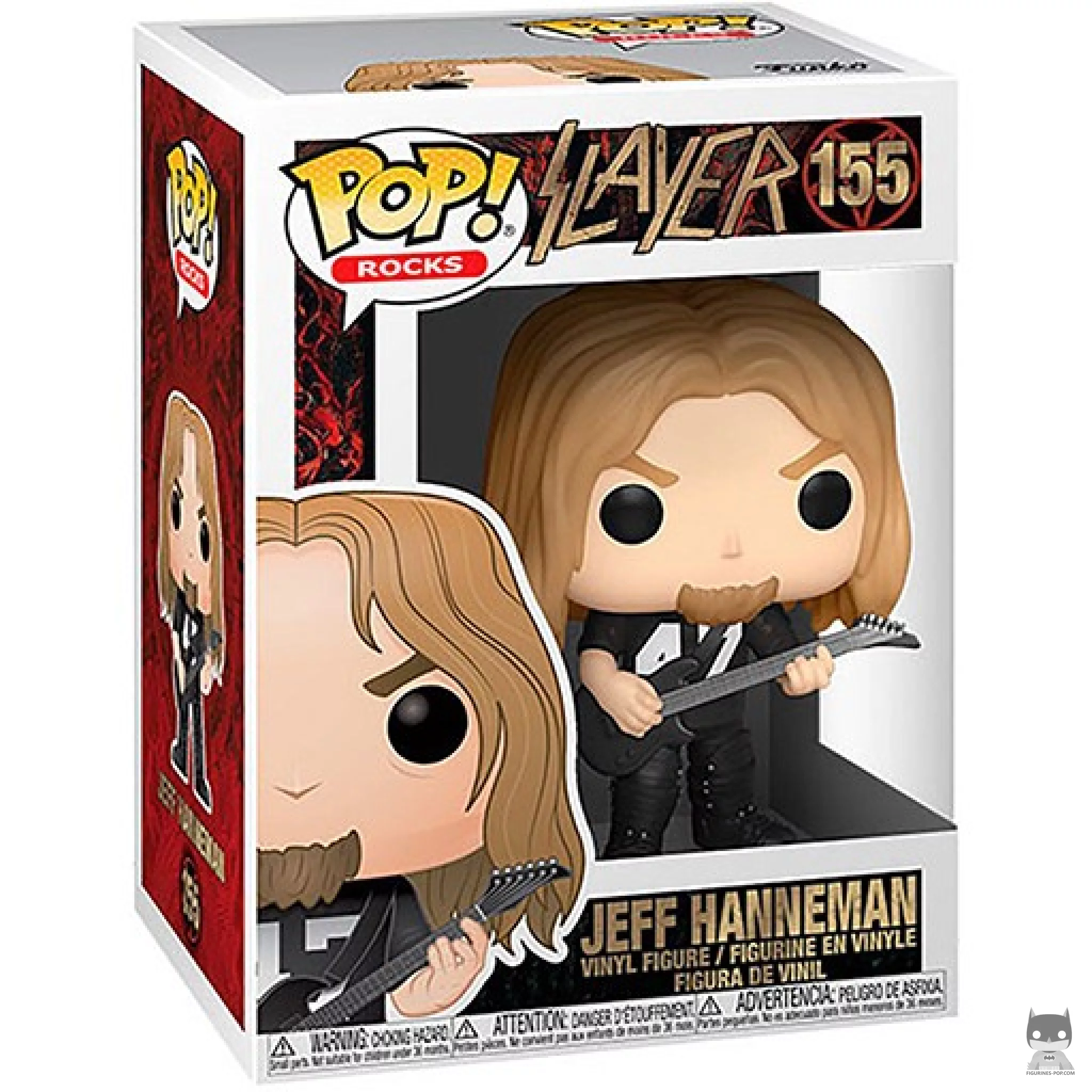 Figurine Funko POP Jeff Hanneman avec boîte