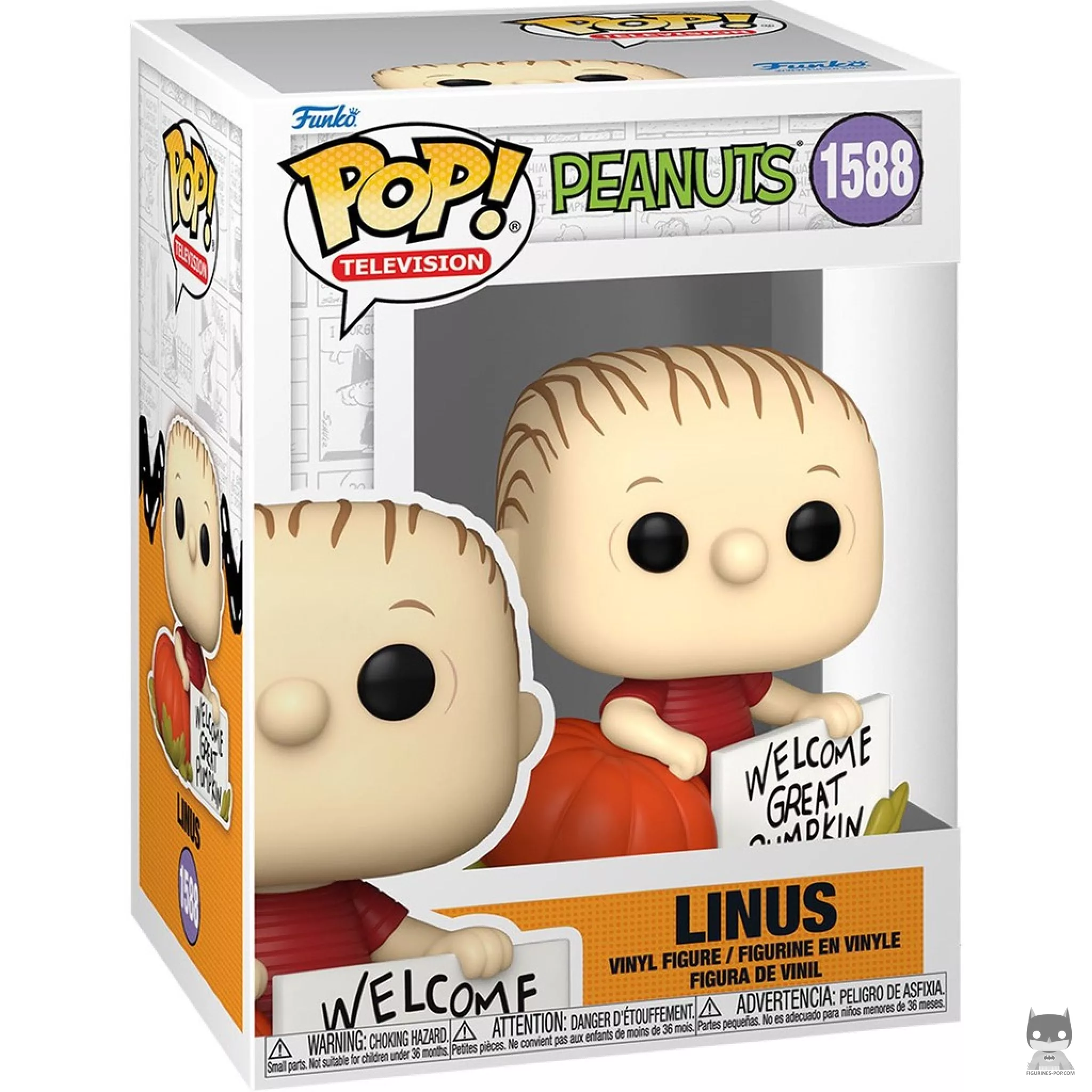 Figurine Funko POP Linus avec boîte