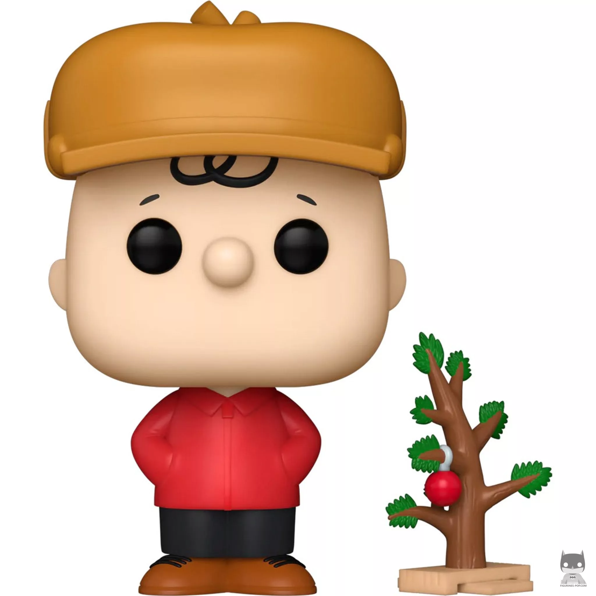 Figurine Funko POP Charlie Brown avec arbre (Snoopy)