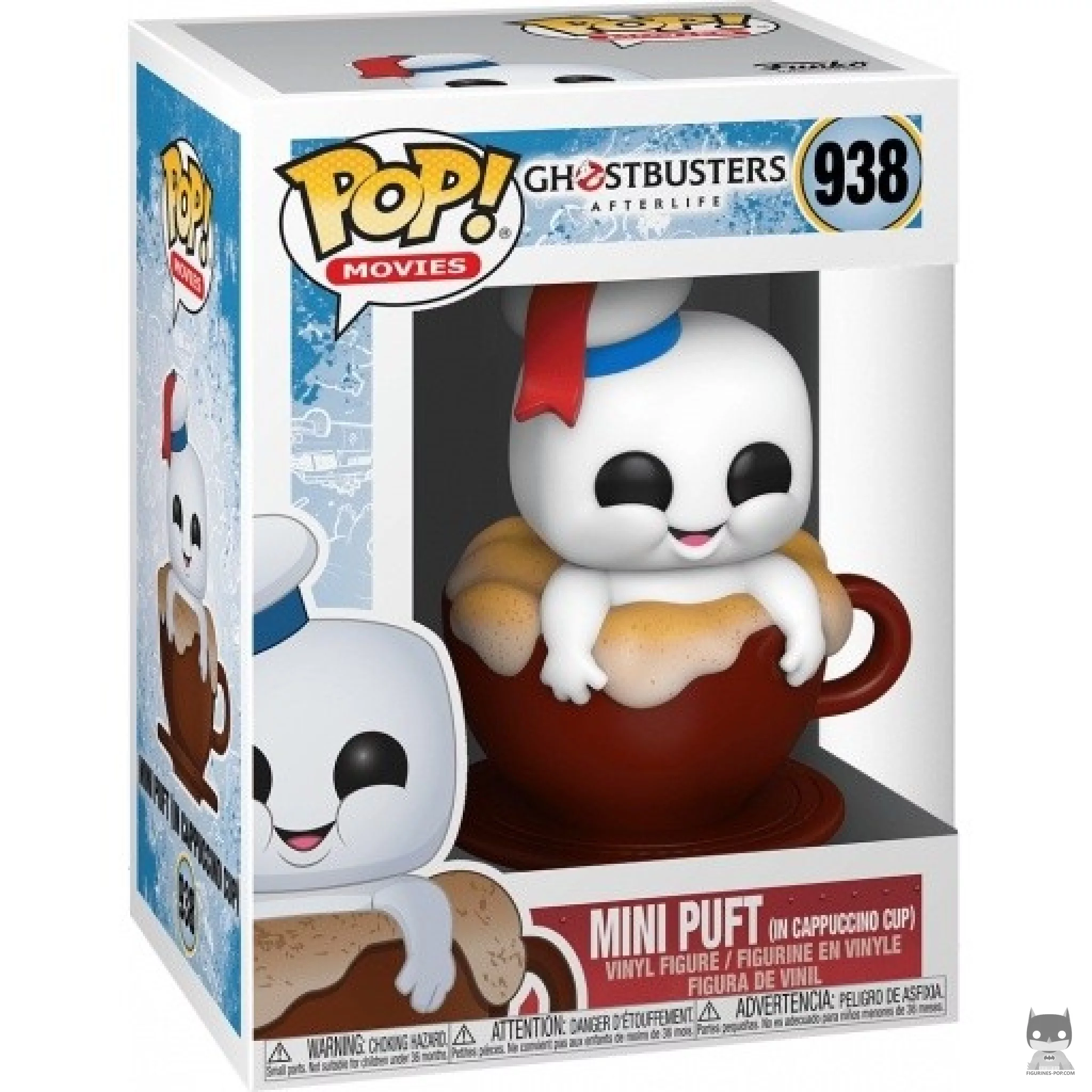 Figurine Funko POP Mini Bibendum dans Tasse de Cappuccino avec boîte