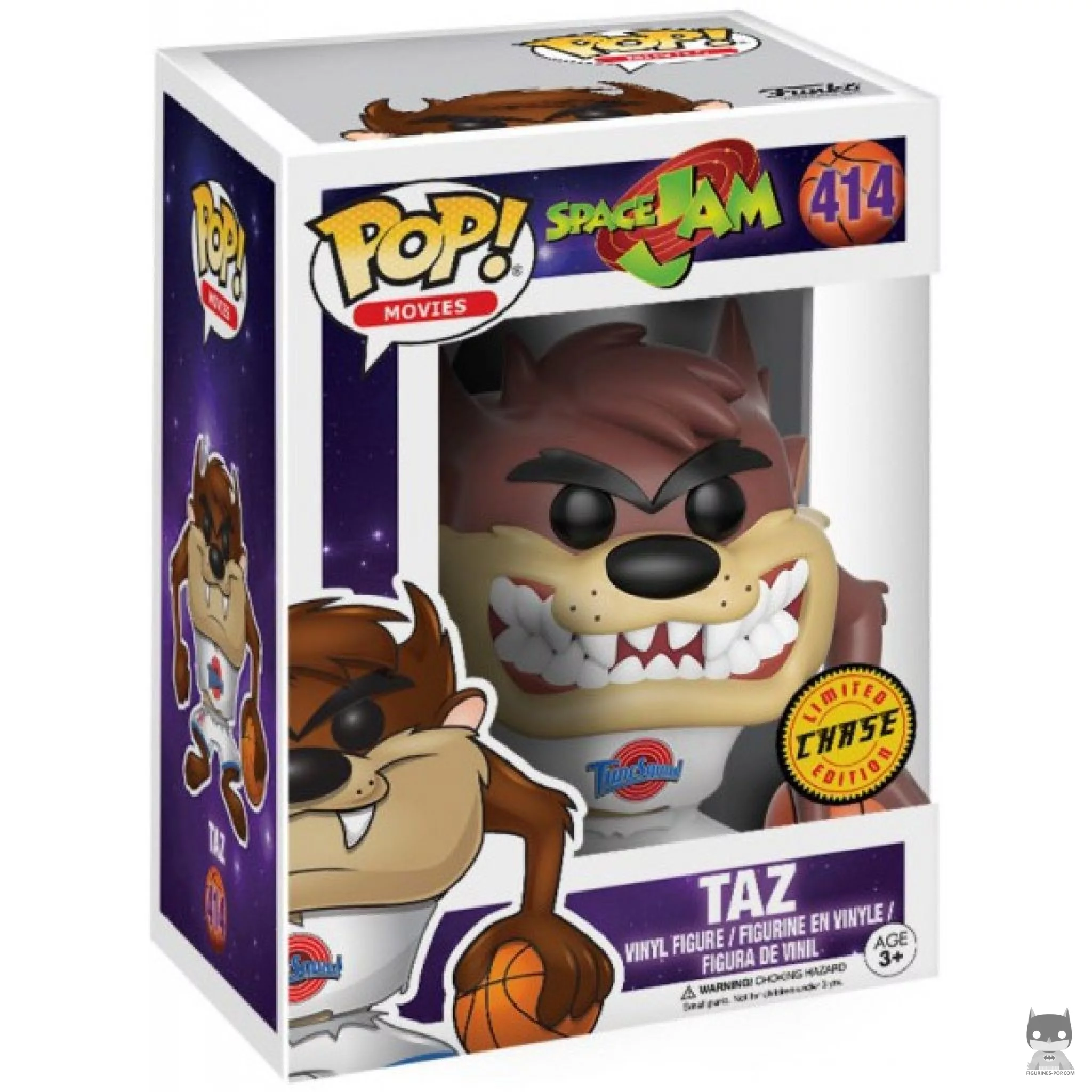 Figurine Funko POP Taz (Chase) avec boîte