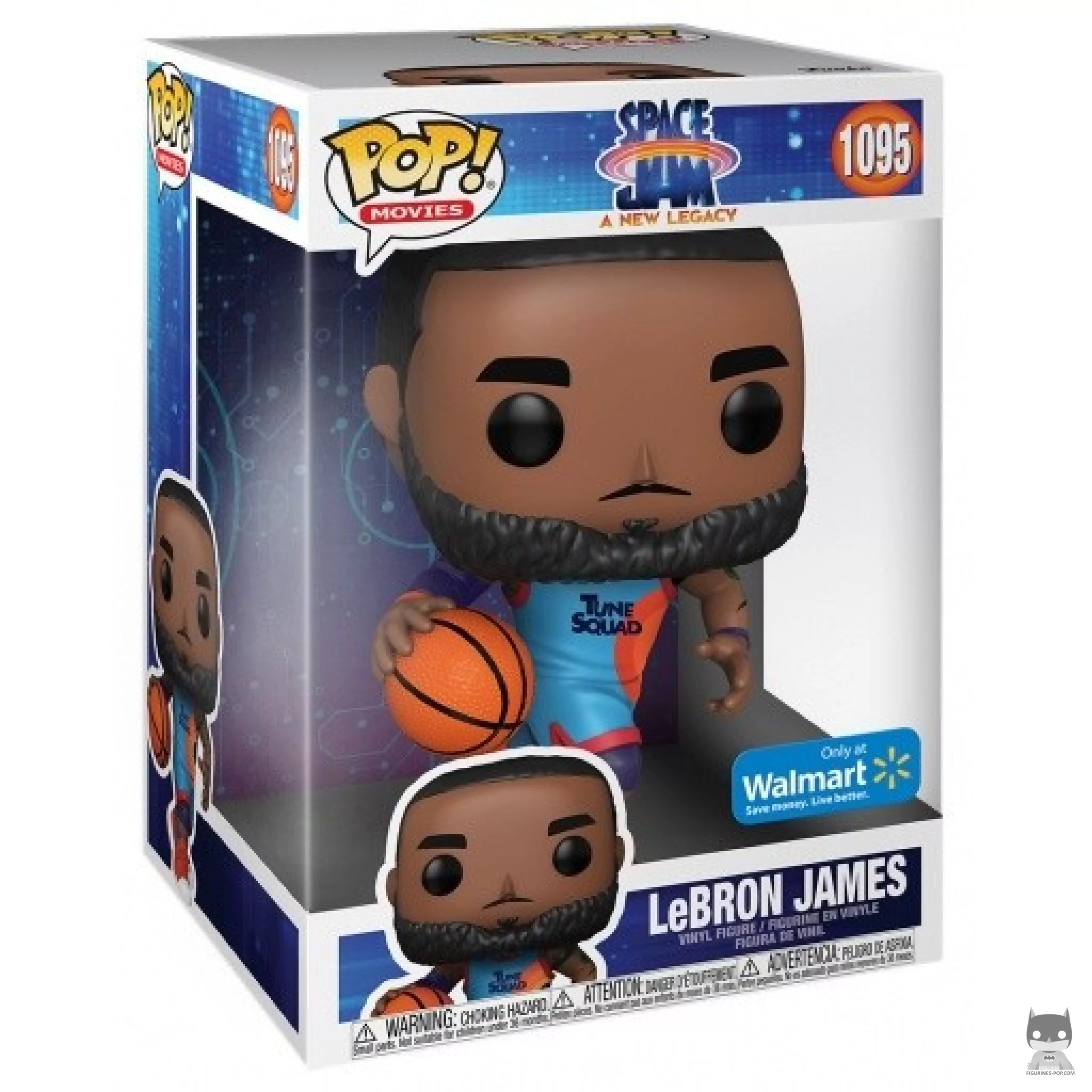 Figurine Funko POP LeBron James (Supersized) avec boîte