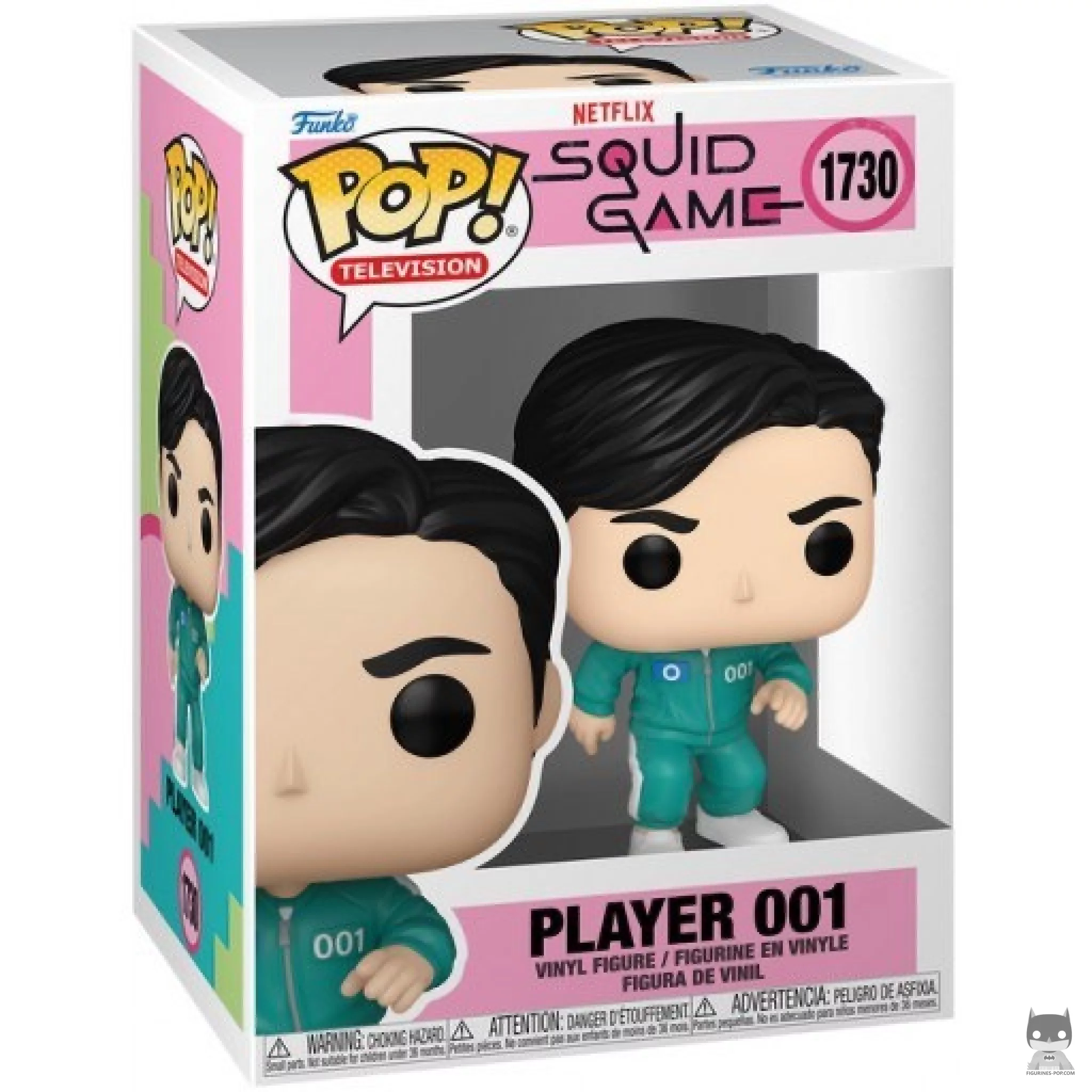 Figurine Funko POP Joueur 001 avec boîte