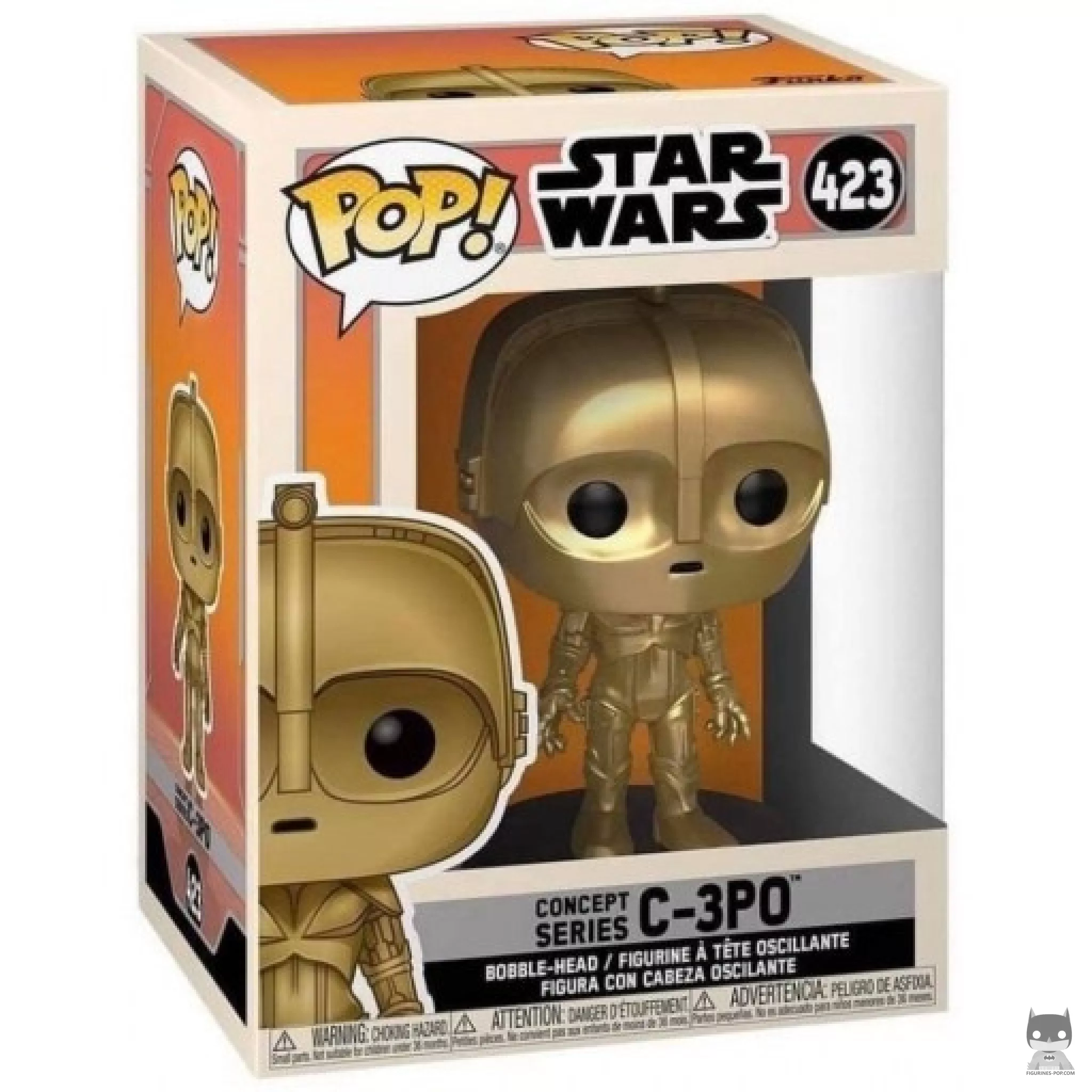 Figurine Funko POP C-3PO avec boîte