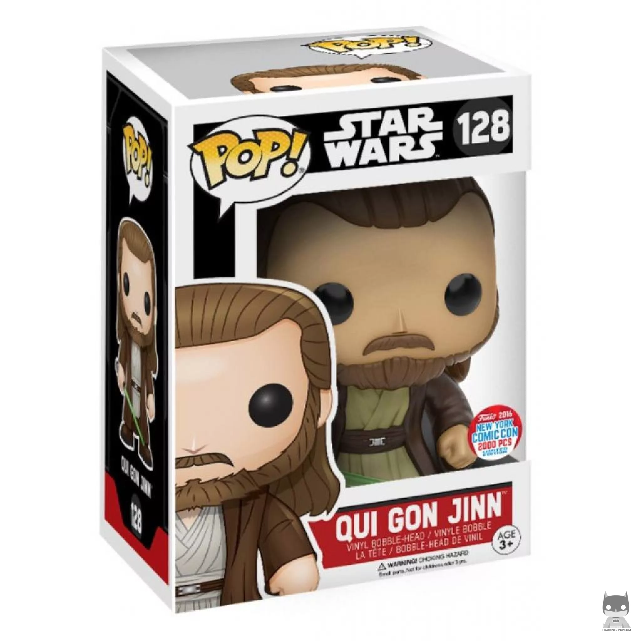Figurine Funko POP Qui Gon Jinn avec boîte