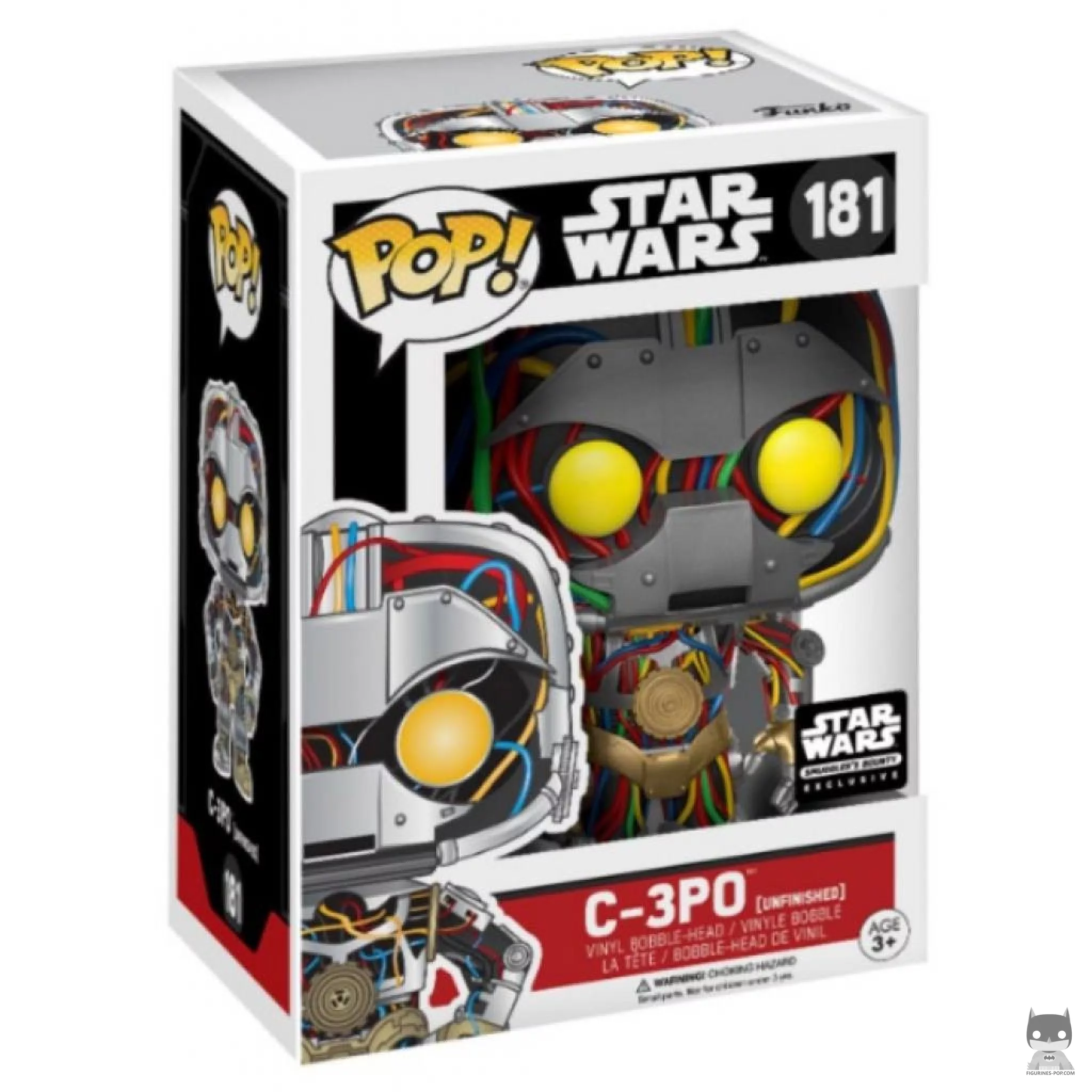 Figurine Funko POP C-3PO Inachevé avec boîte