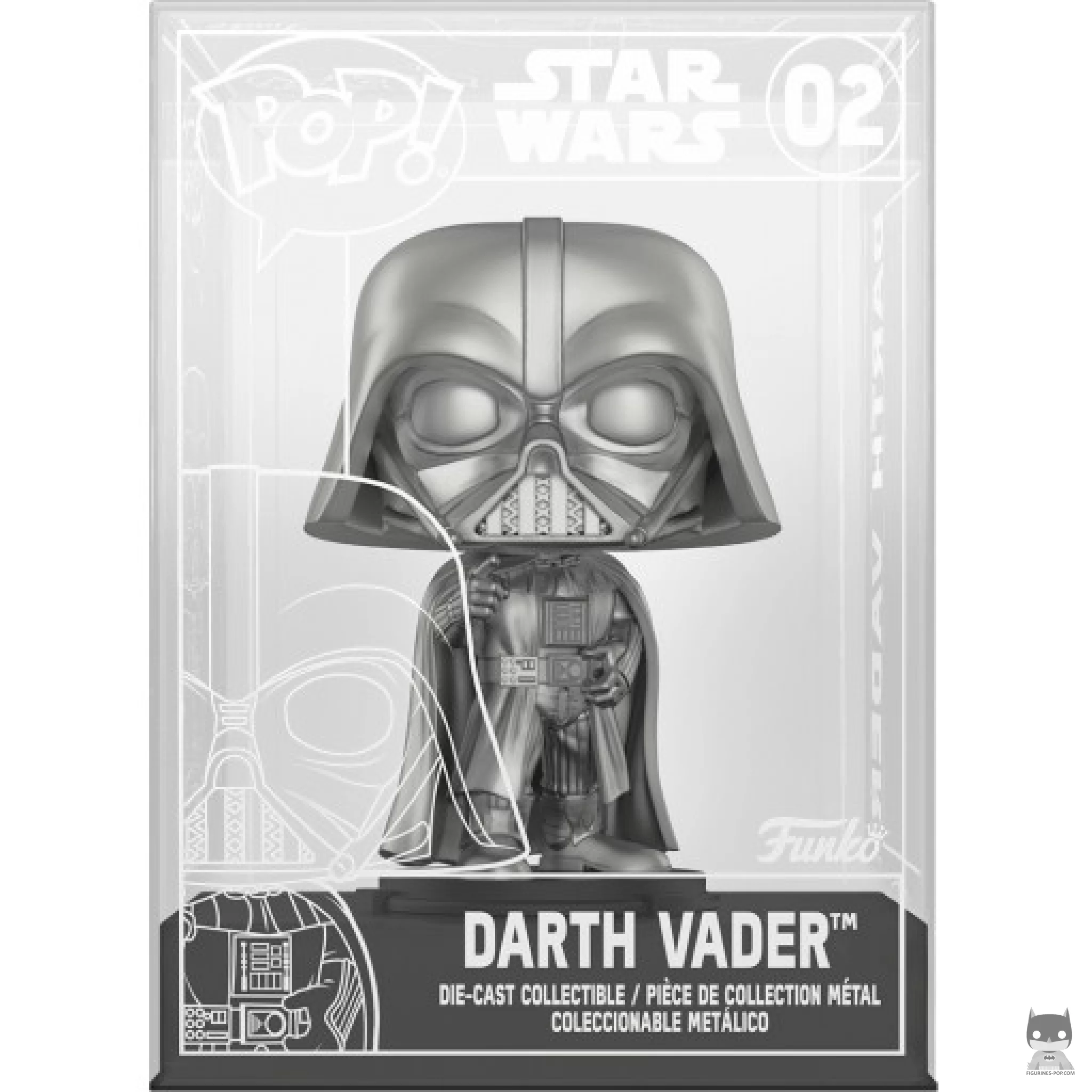 Figurine Funko POP Dark Vador (Chase) (Star Wars : Episode I, La Menace Fantôme)