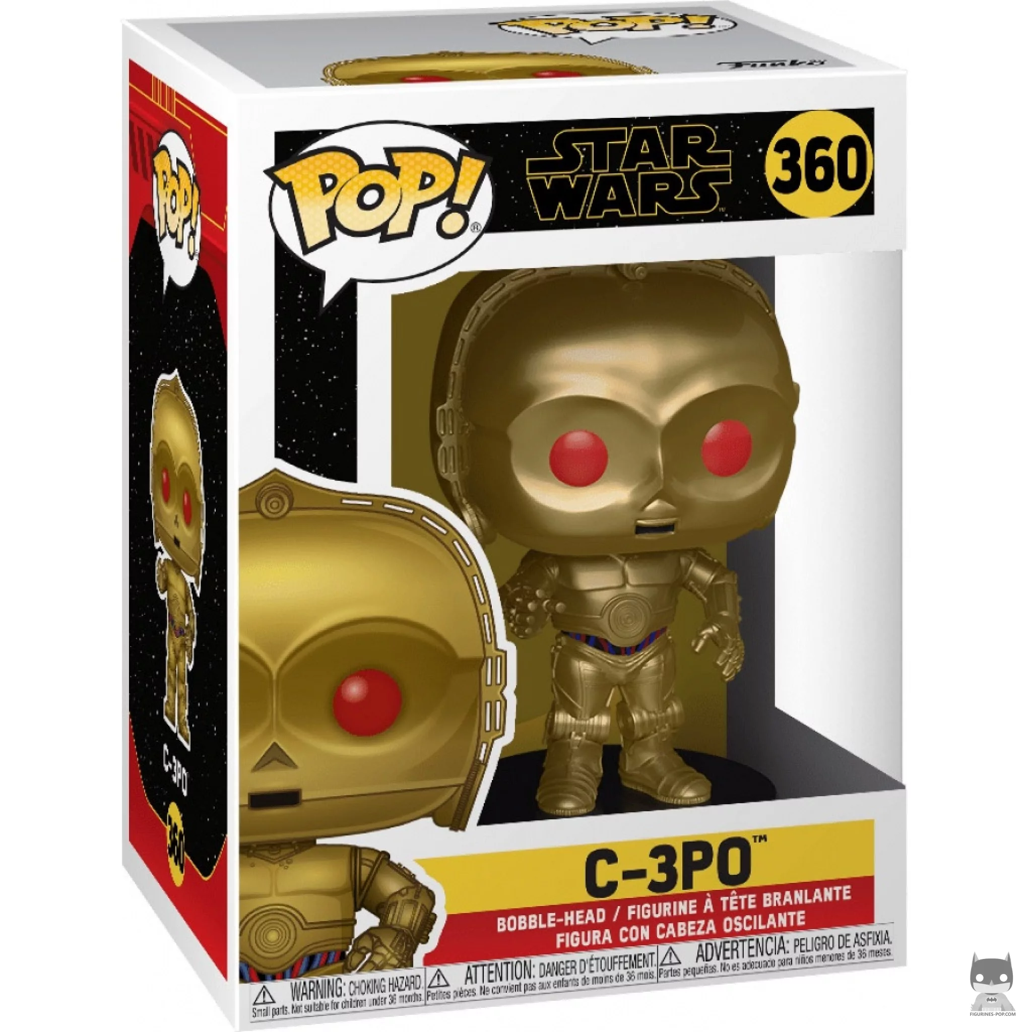 Figurine Funko POP C-3PO (Doré) avec boîte