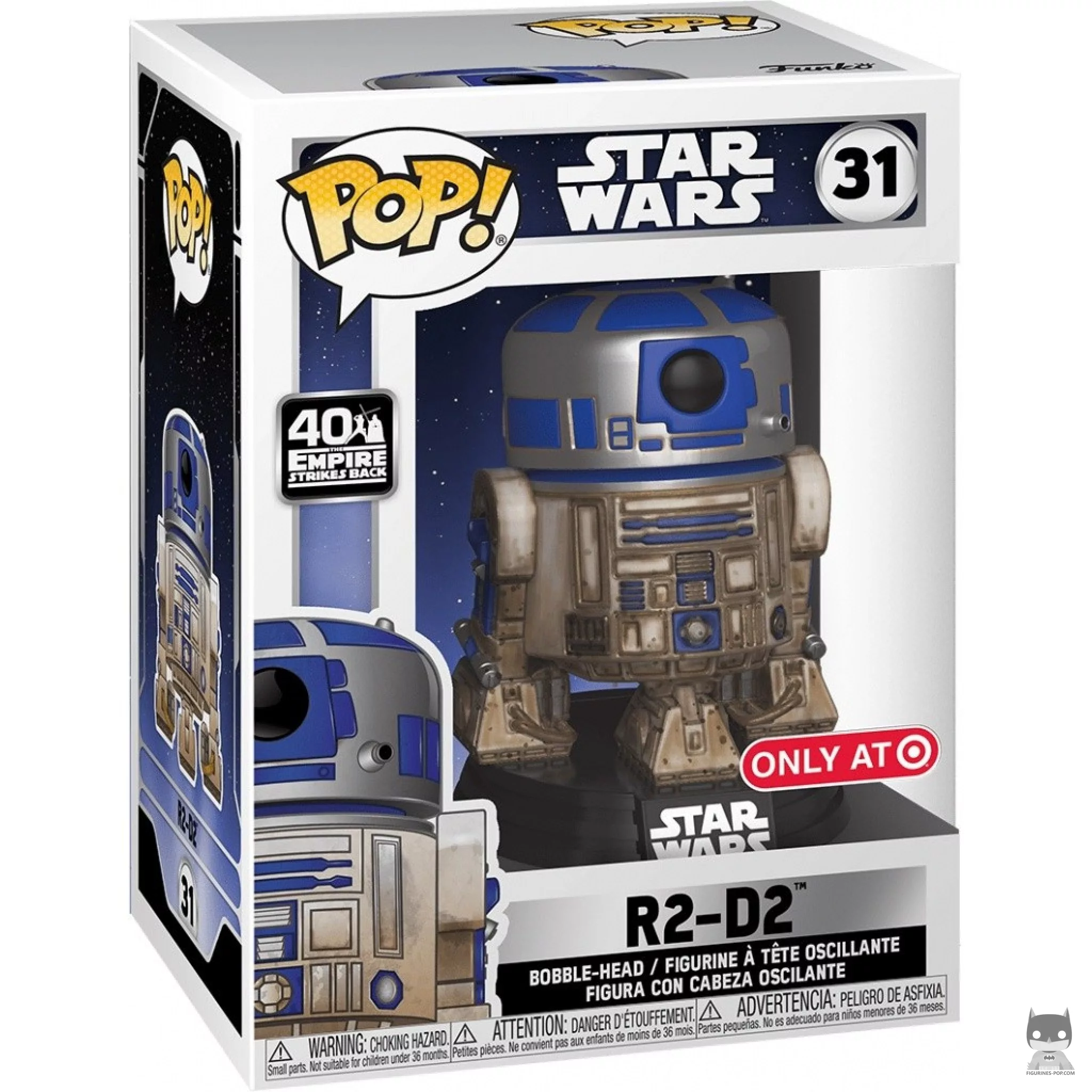 Figurine Funko POP R2-D2 avec boîte