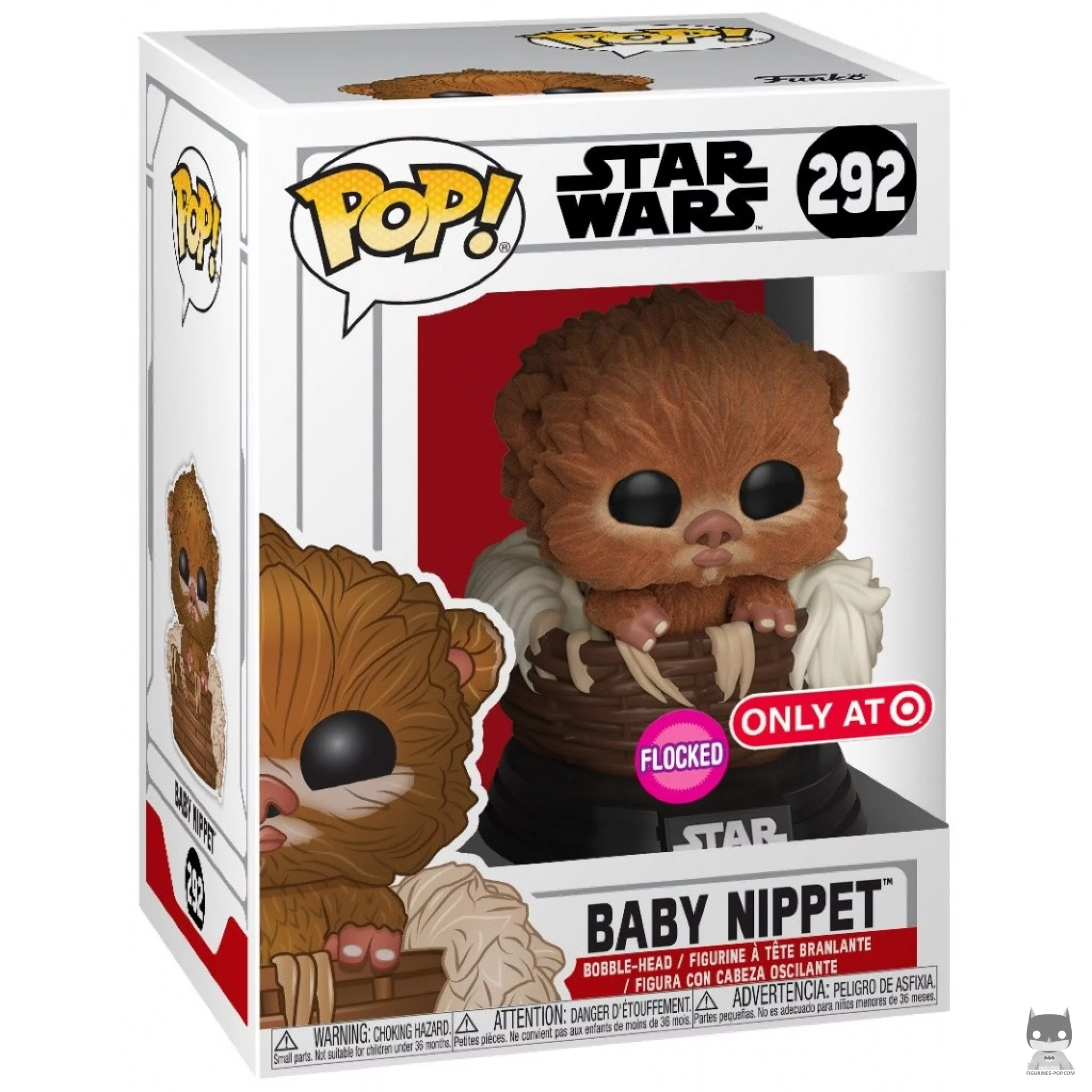 Figurine Funko POP Bébé Nippet (Flocked) avec boîte