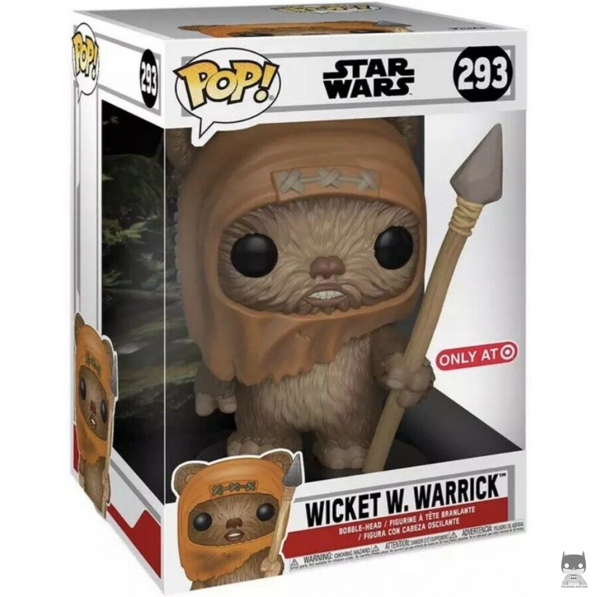 Figurine Funko POP Wicket W. Warrick (Supersized) avec boîte