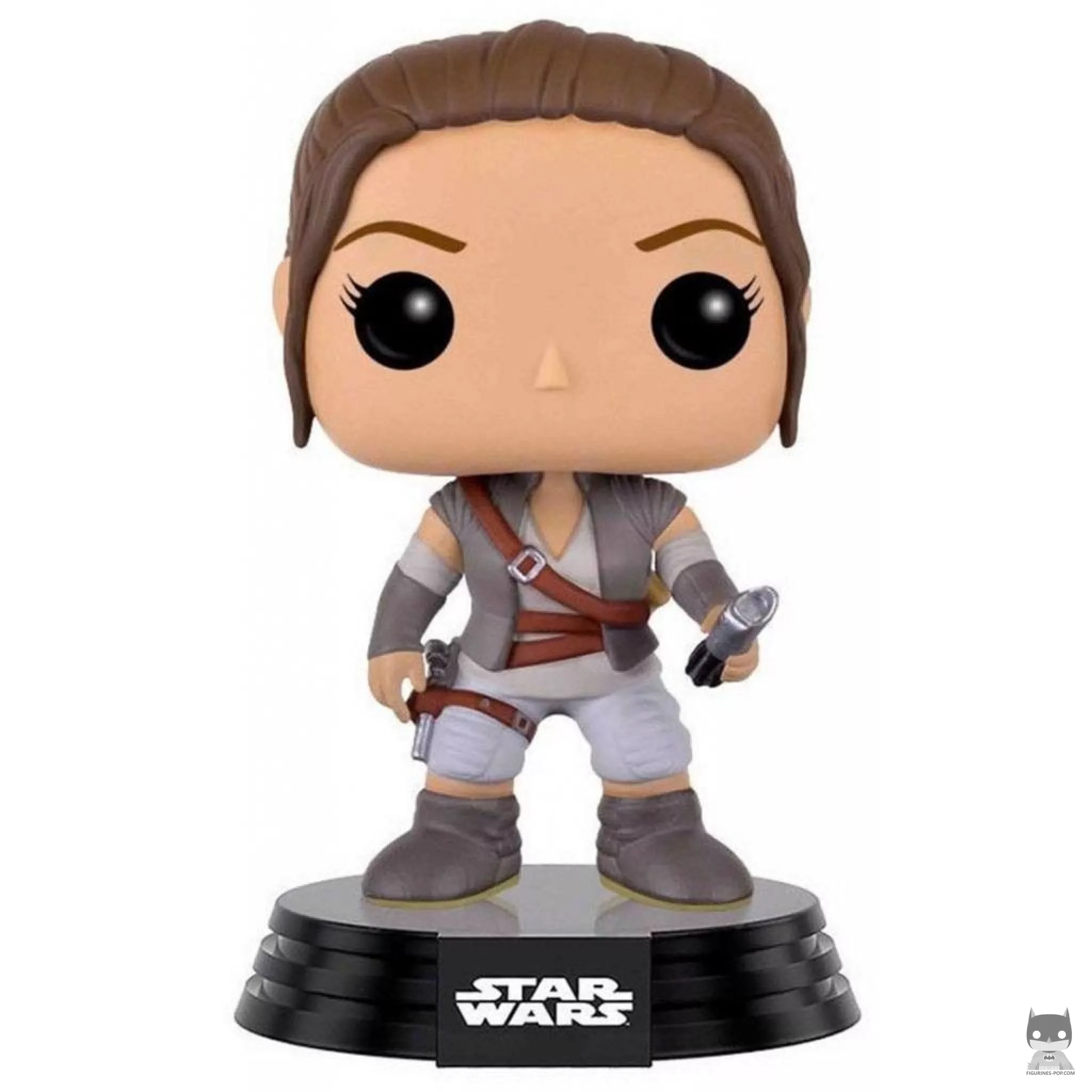 Figurine Funko POP Rey en Tenue de la Résistance (Star Wars : Episode VII, Le Réveil de la Force)