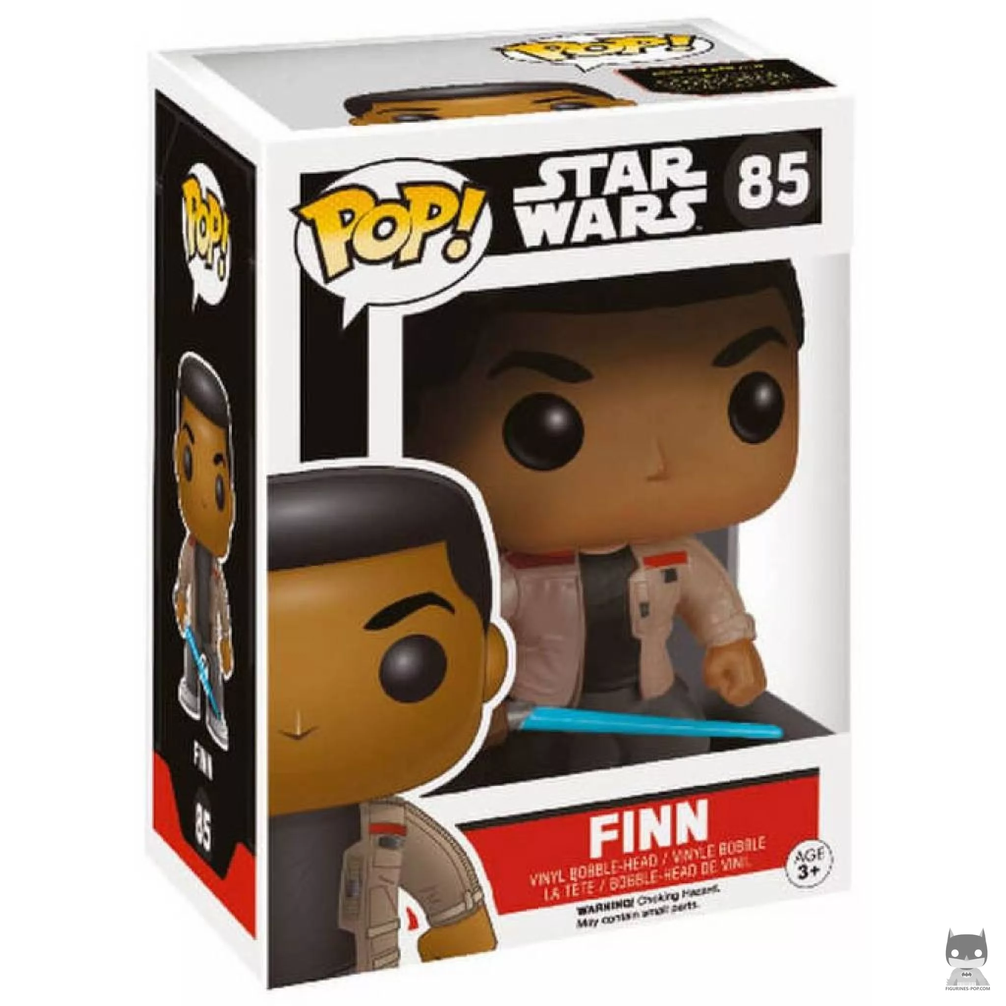 Figurine Funko POP Finn avec Sabre Laser avec boîte