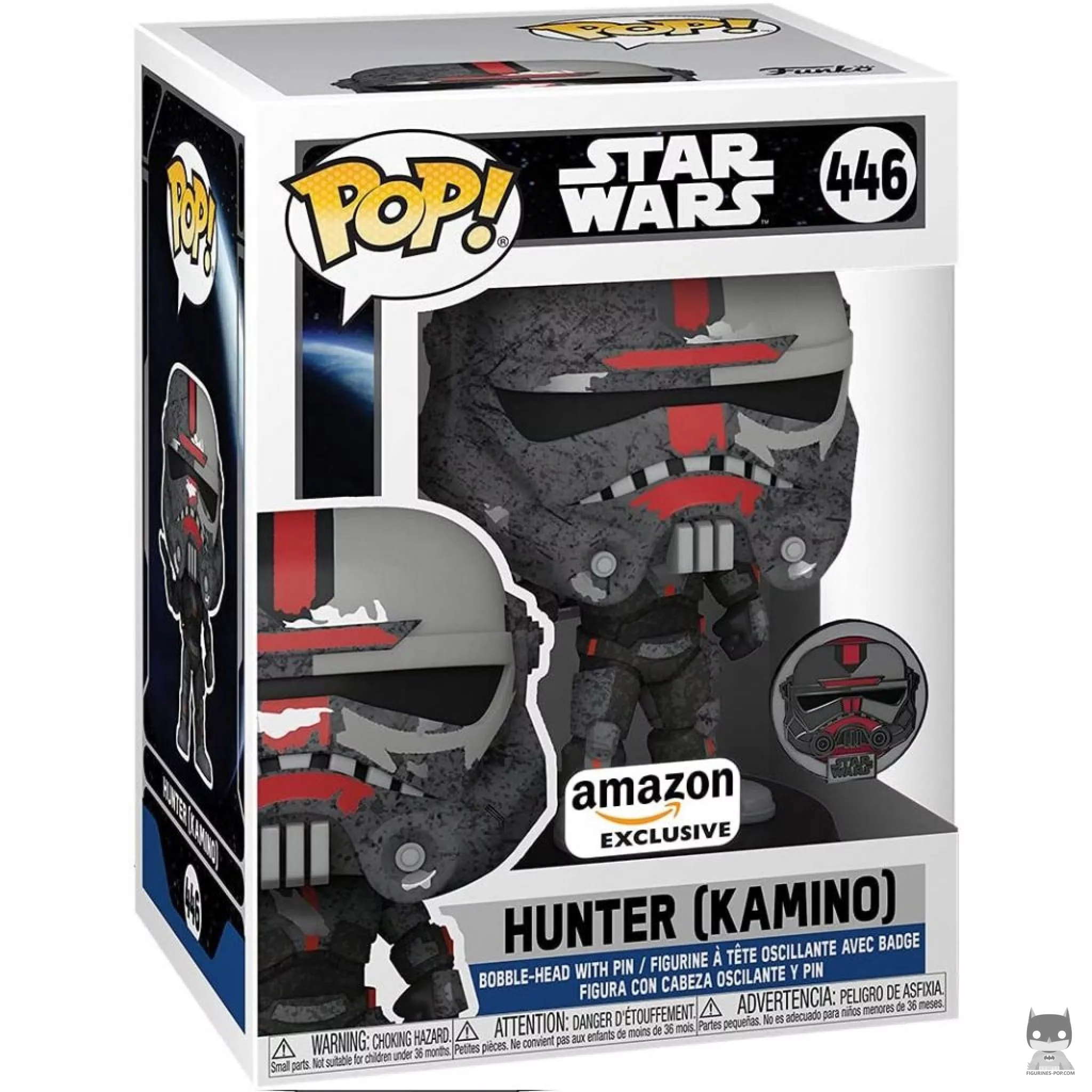 Figurine Funko POP Hunter (Kamino) avec boîte