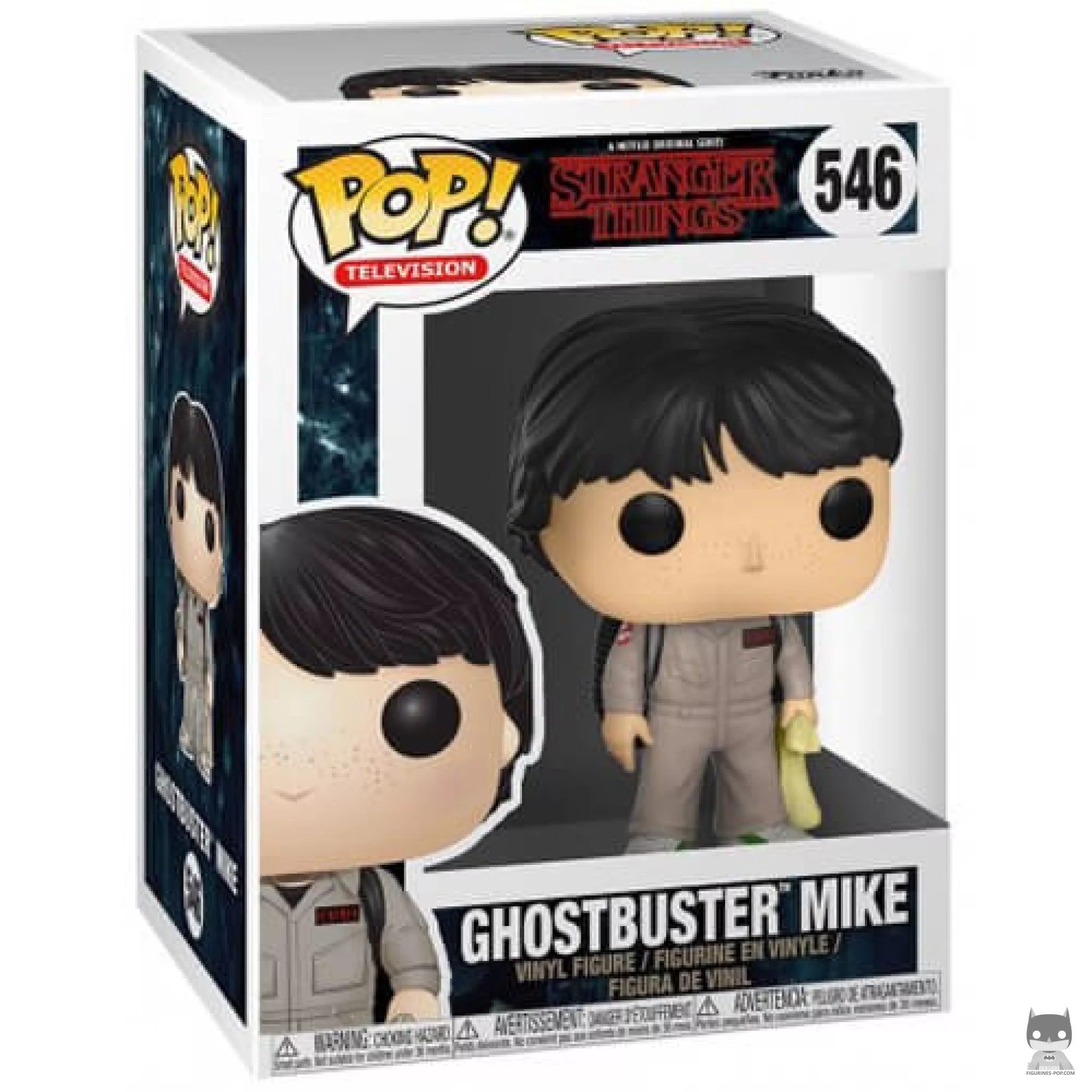 Figurine Funko POP Ghostbuster Mike avec boîte