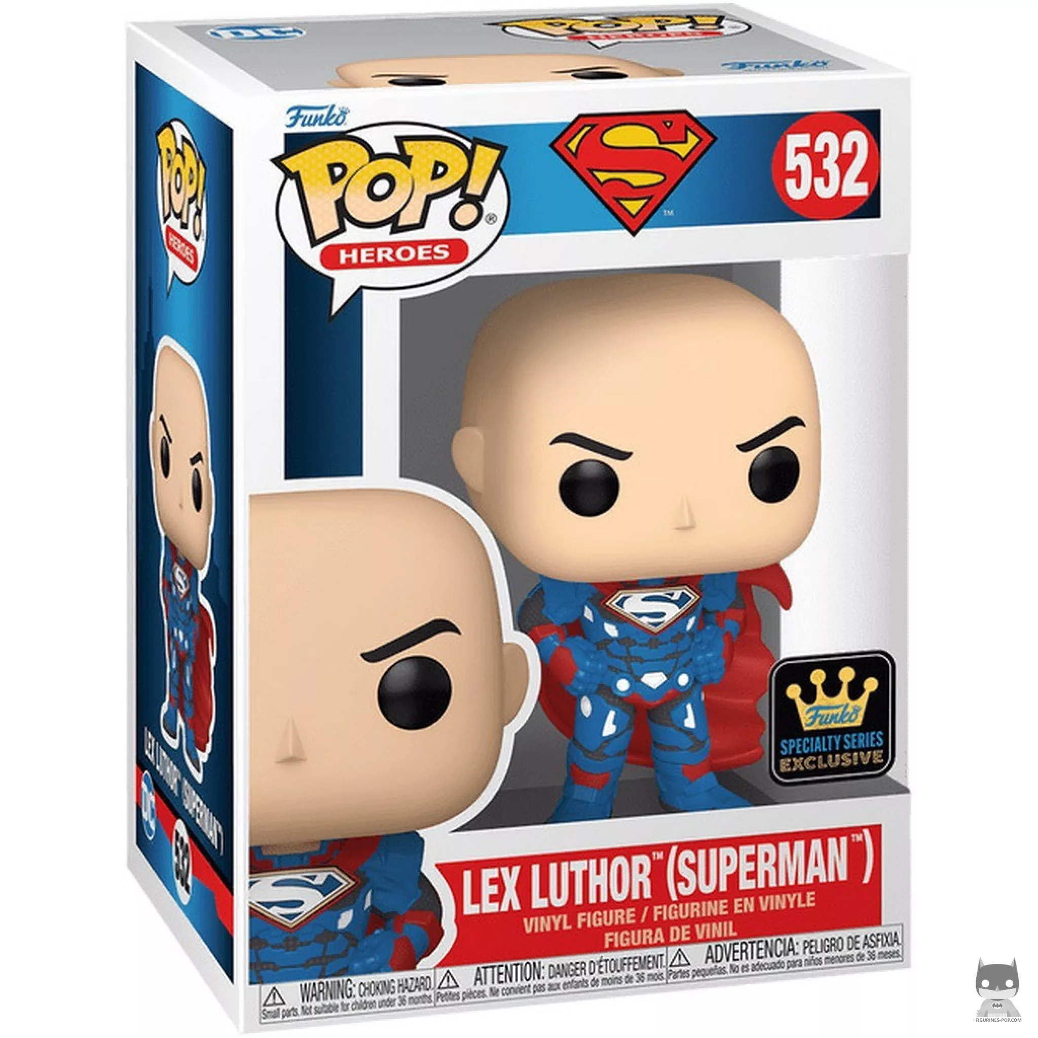 Figurine Funko POP Lex Luthor (Superman) avec boîte