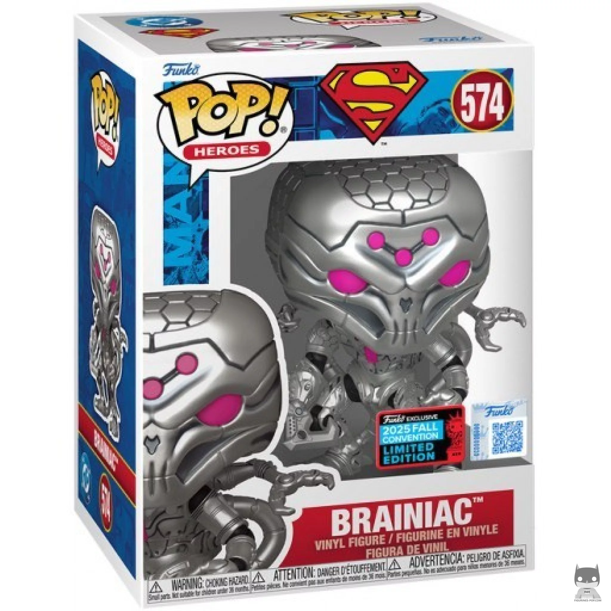 Figurine Funko POP Brainiac avec boîte