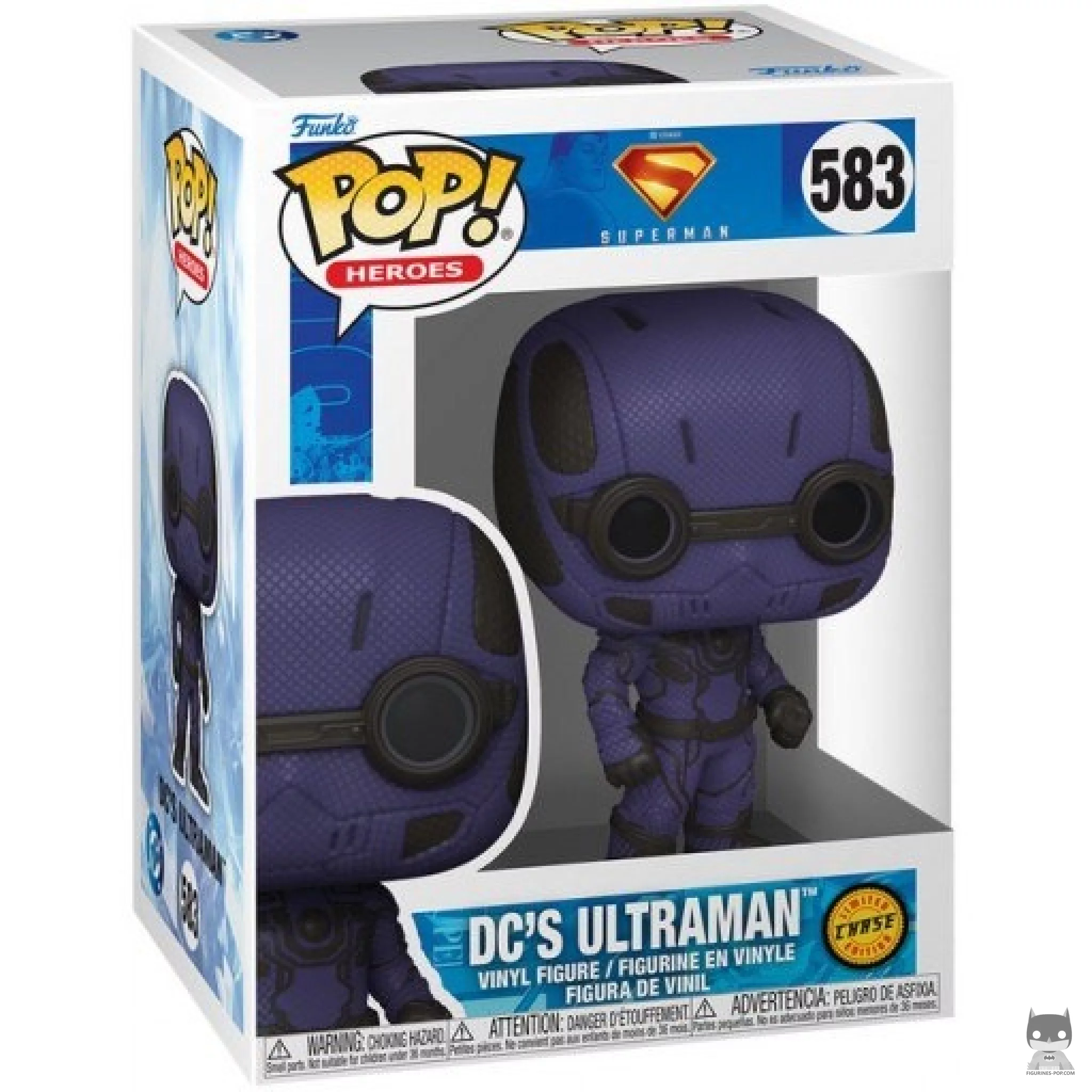 Figurine Funko POP DC's Ultraman (Chase) avec boîte