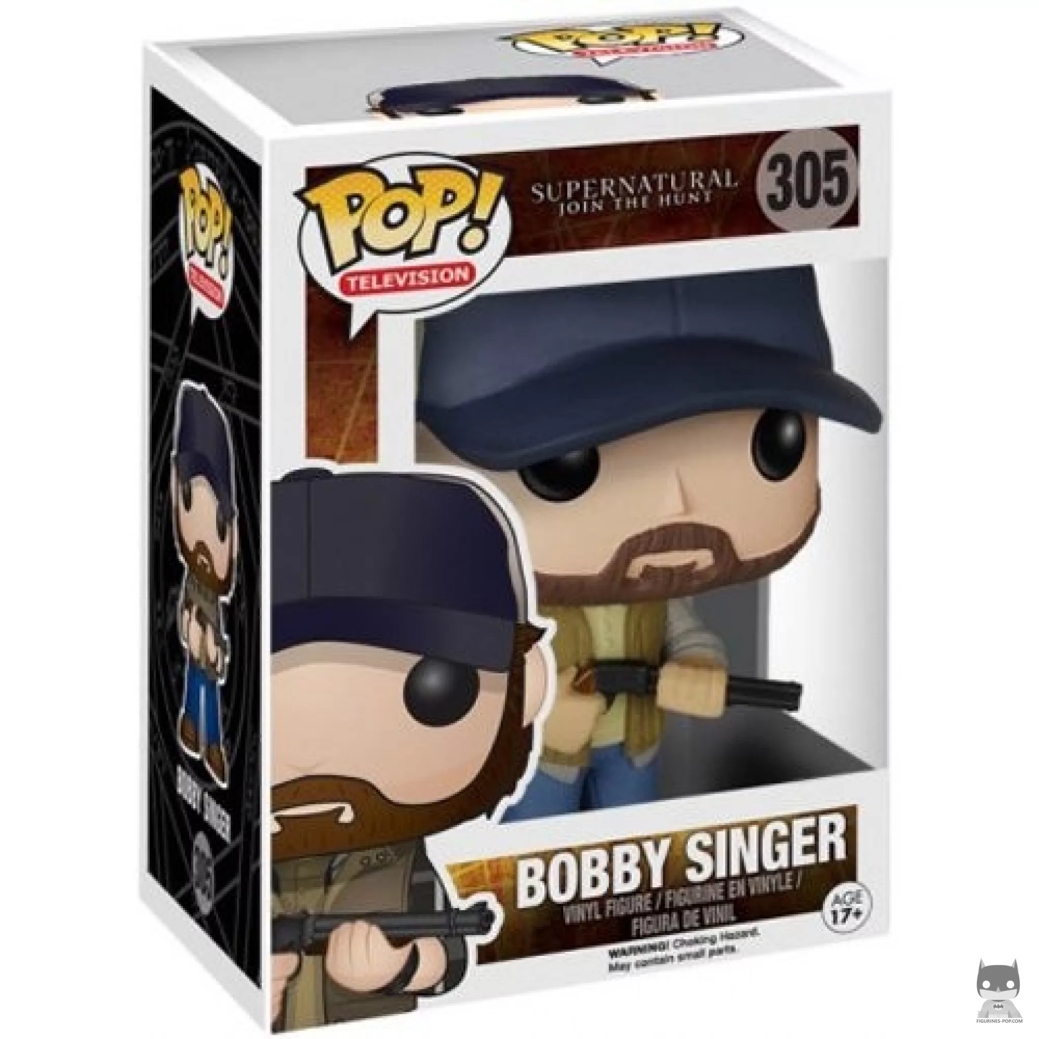 Figurine Funko POP Bobby Singer avec boîte