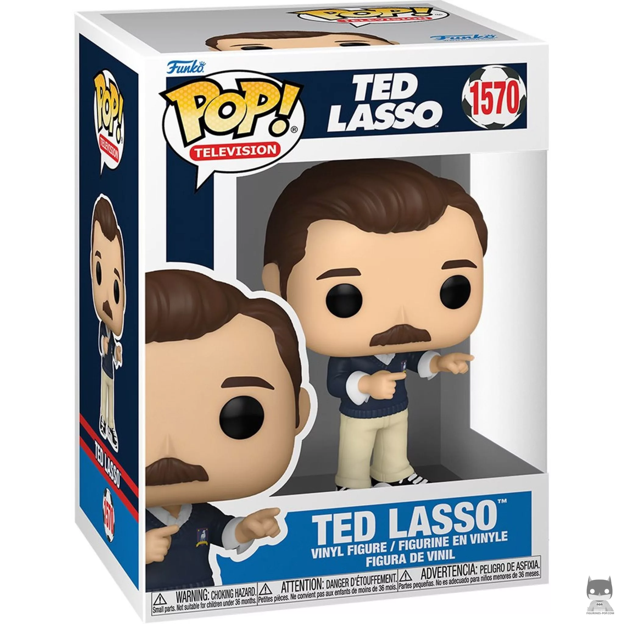 Figurine Funko POP Ted Lasso avec boîte