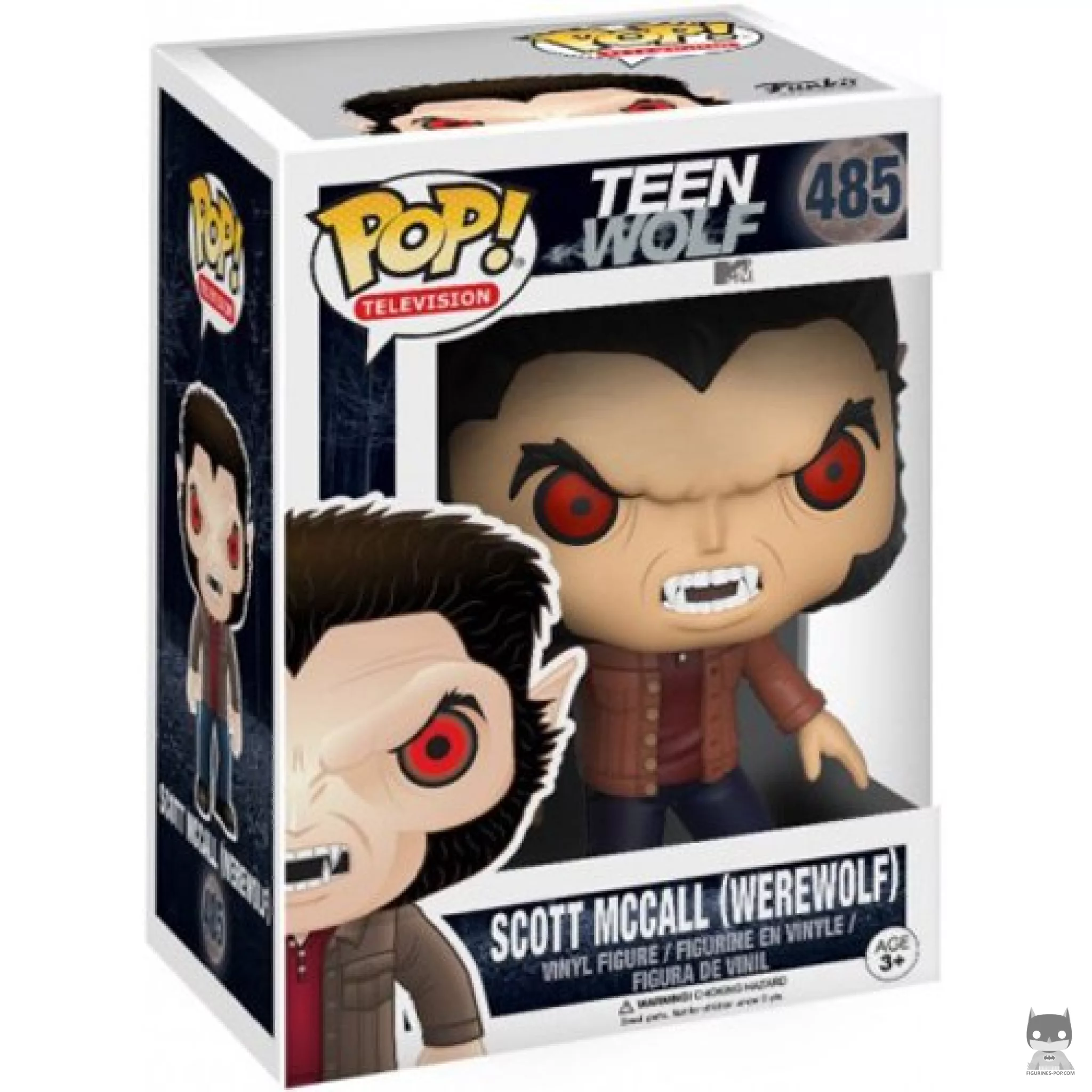 Figurine Funko POP Scott McCall (Loup garou) avec boîte