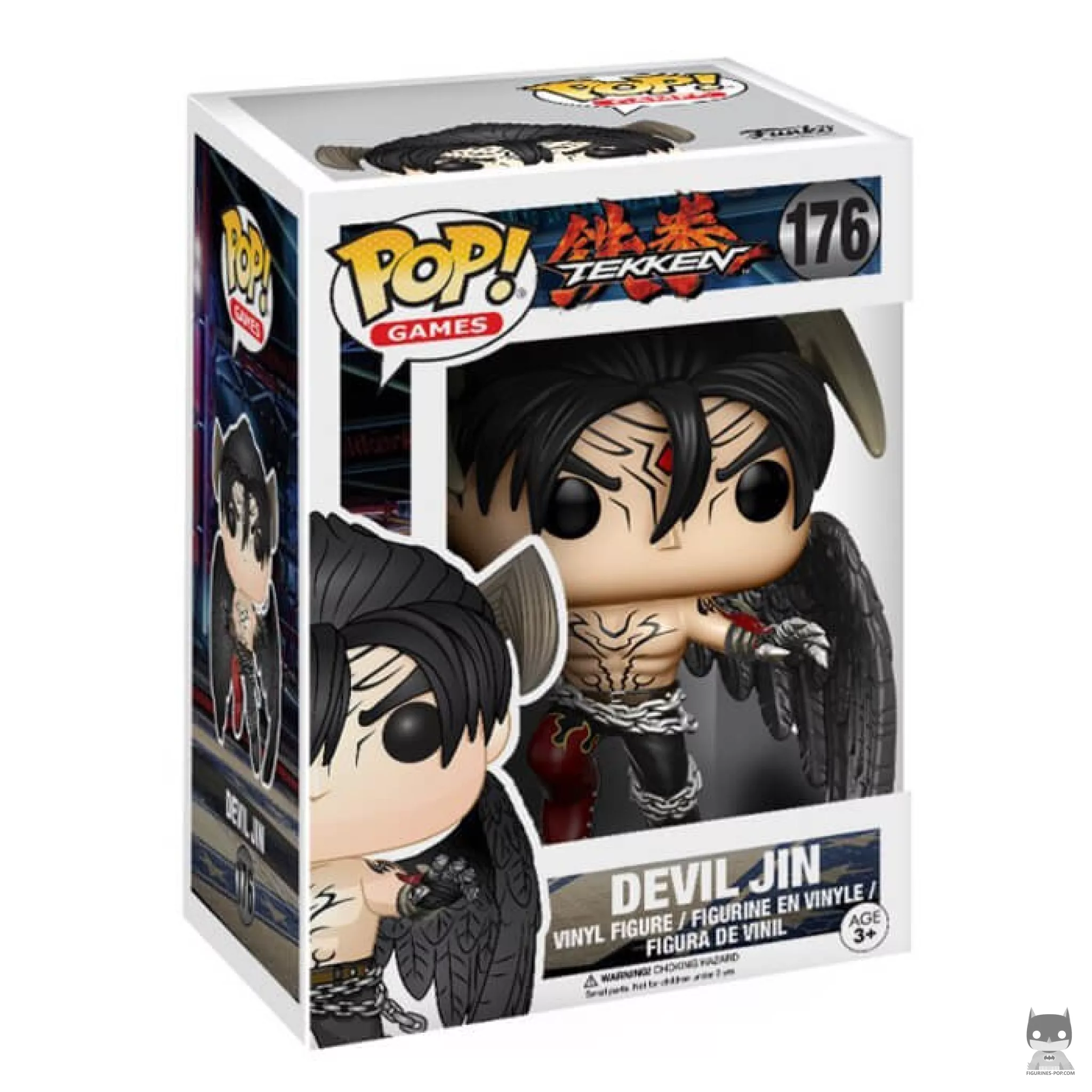 Figurine Funko POP Jin Kazama (Méchant) avec boîte