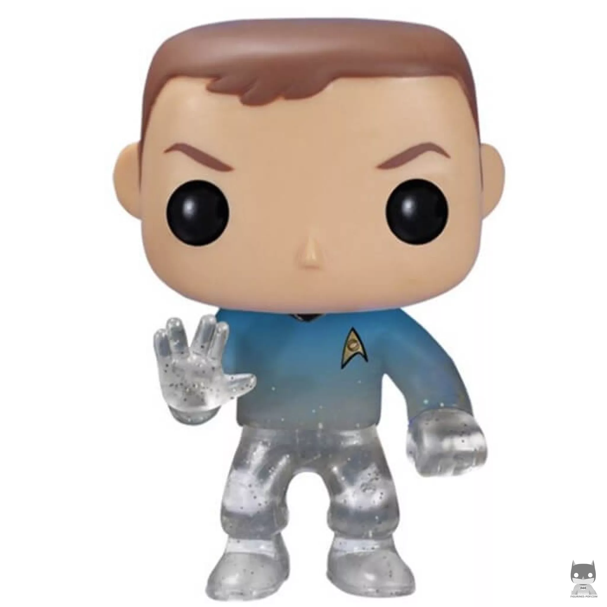 Figurine Funko POP Sheldon Cooper (Star Trek) (disparaissant) (The Big Bang Theory)