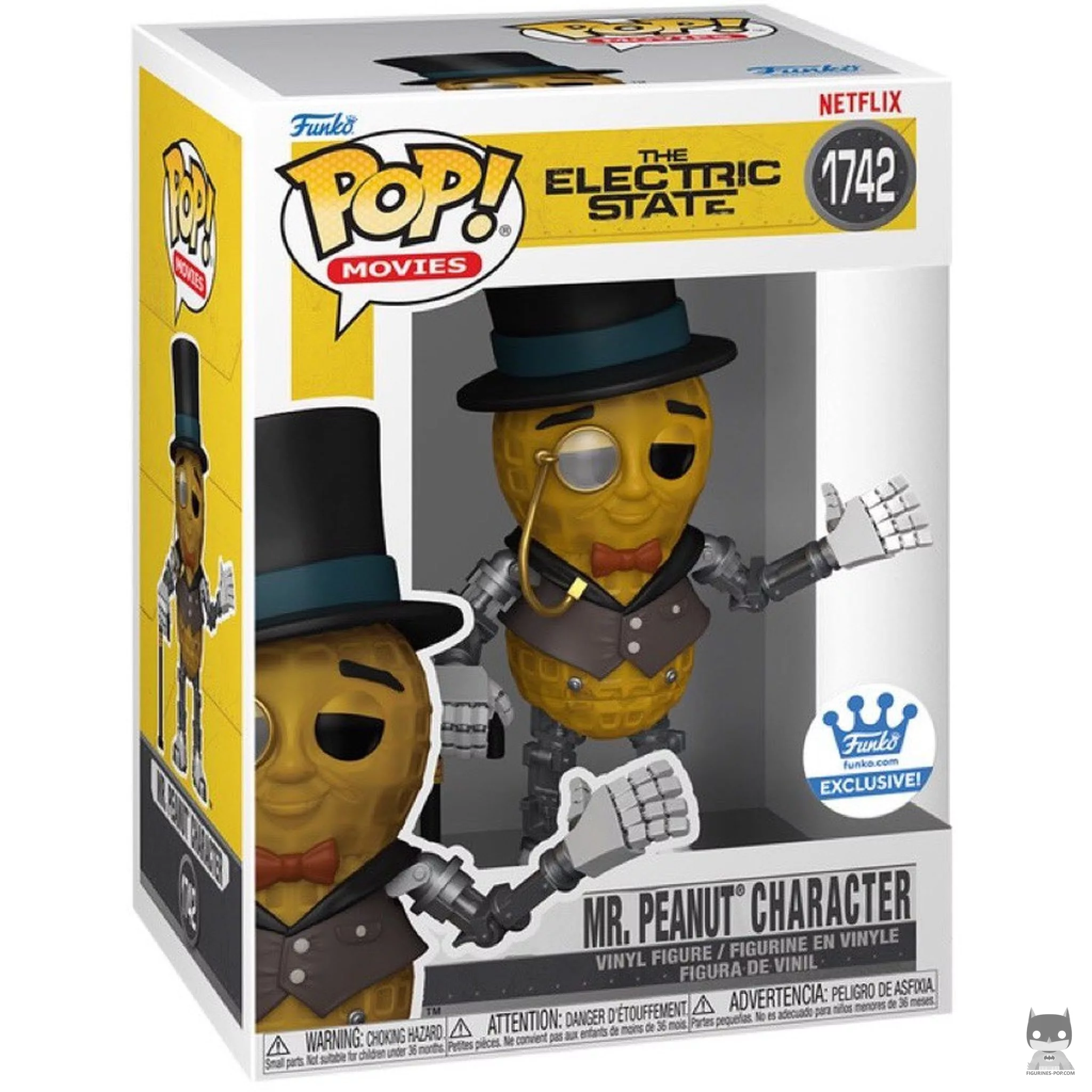 Figurine Funko POP Personnage M. Cacahuète avec boîte