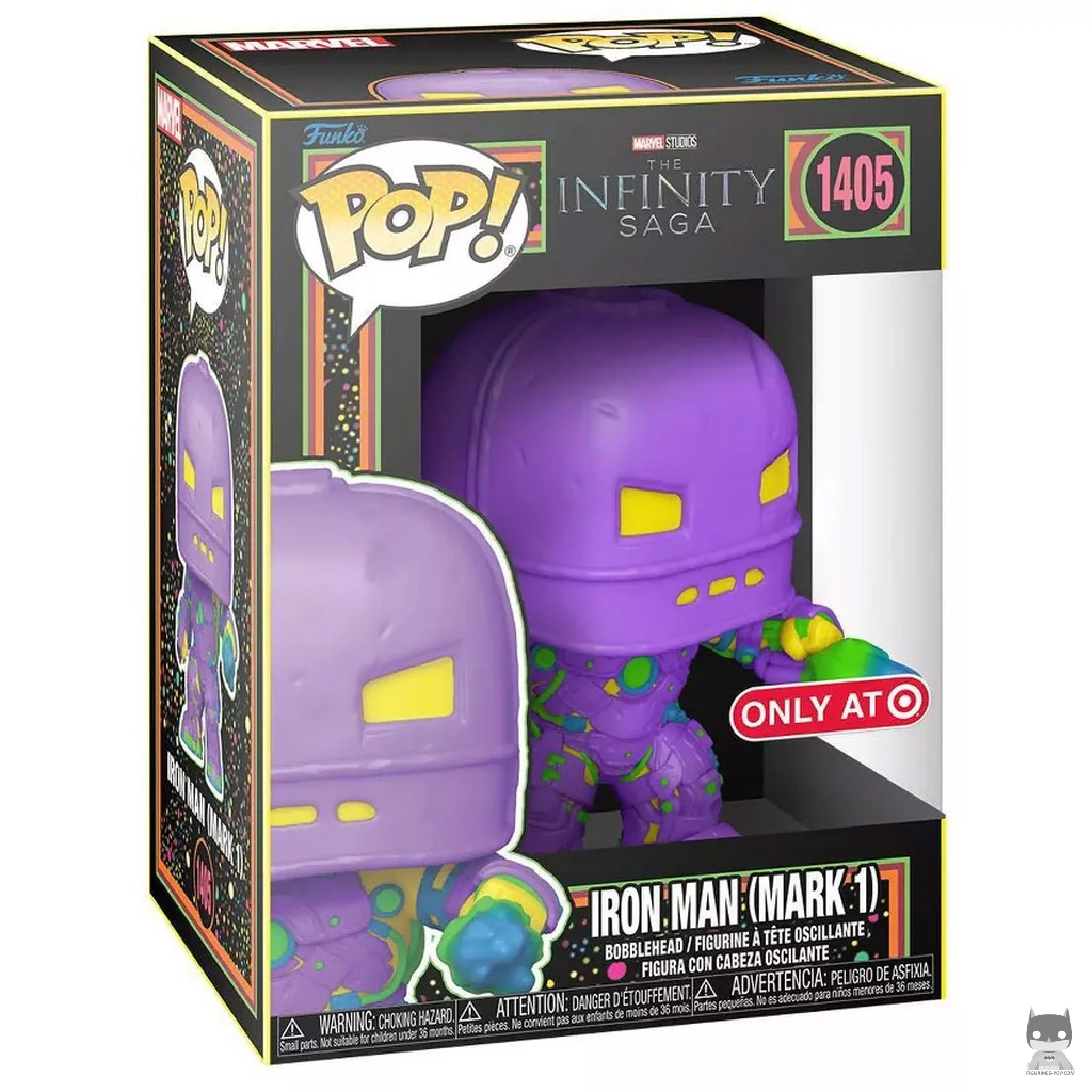 Figurine Funko POP Iron Man (Mark 1) avec boîte