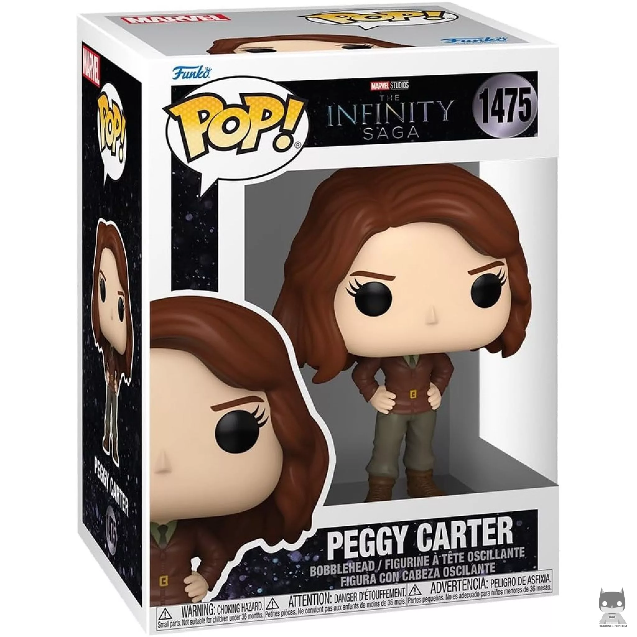 Figurine Funko POP Peggy Carter avec boîte