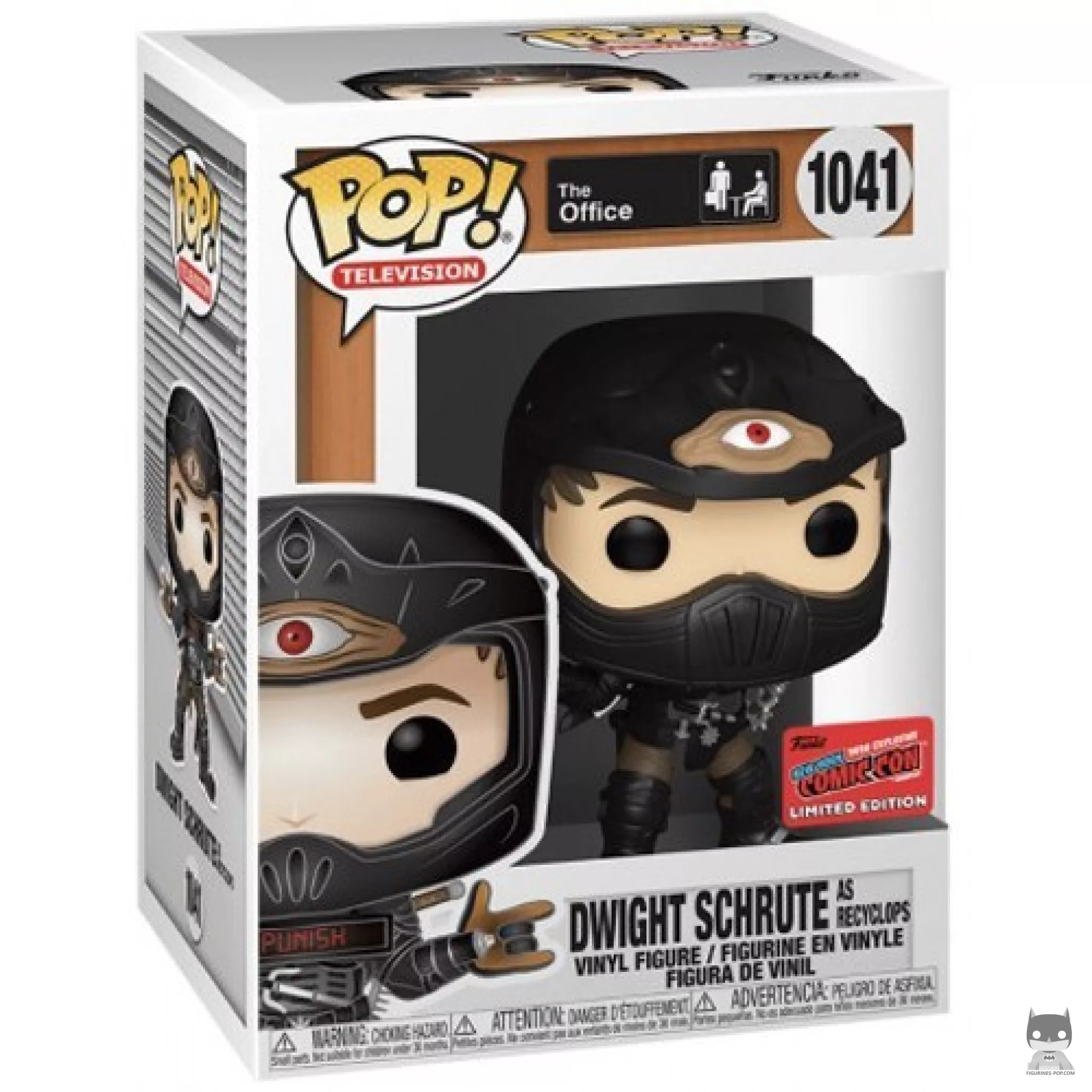 Figurine Funko POP Dwight Schrute en Recyclops avec boîte