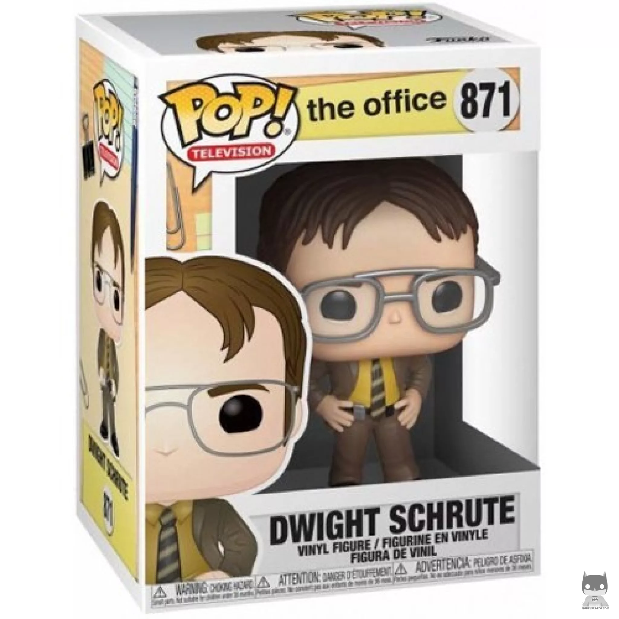 Figurine Funko POP Dwight Schrute avec boîte