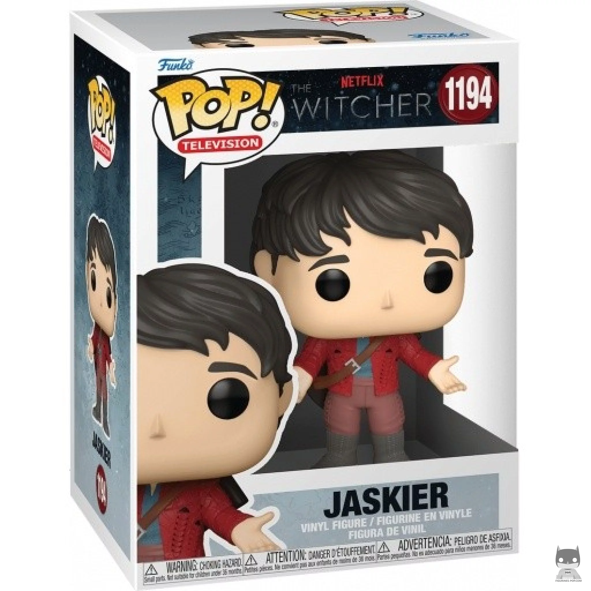 Figurine Funko POP Jaskier avec boîte