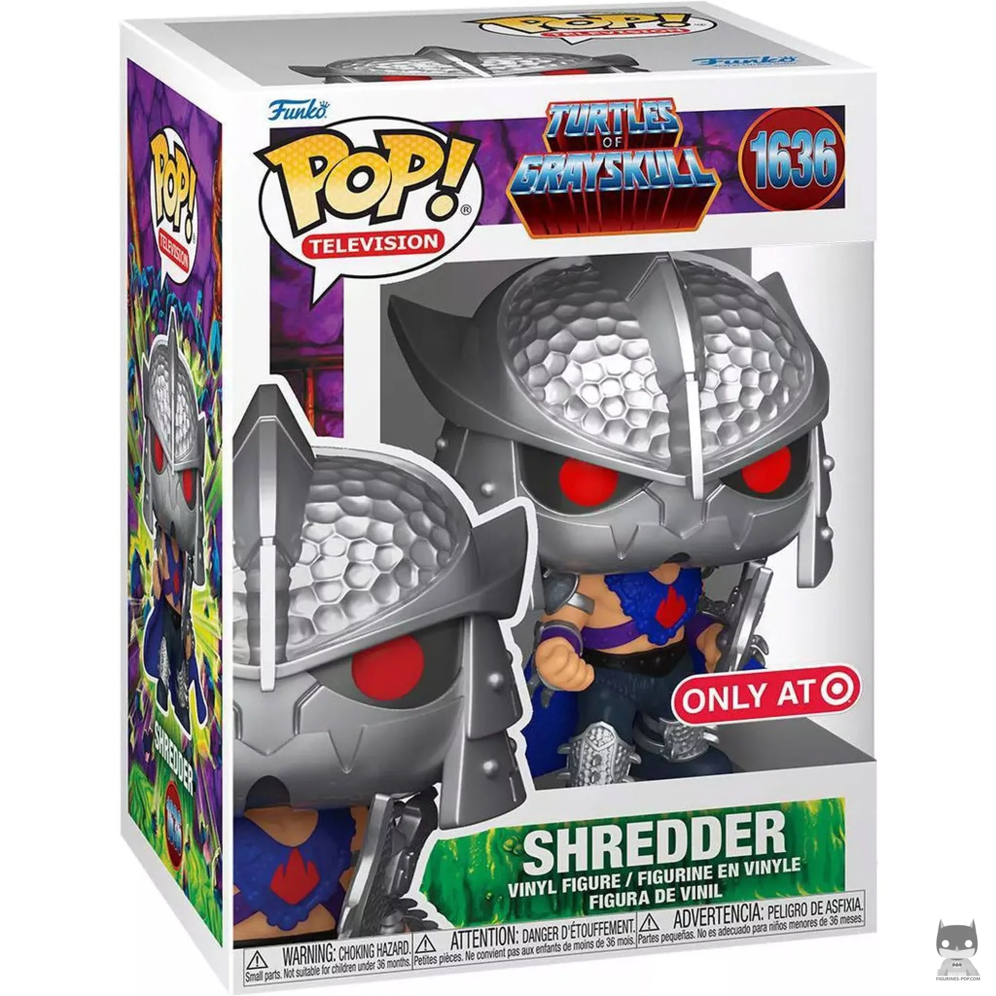 Figurine Funko POP Shredder (Turtles of Grayskull) avec boîte