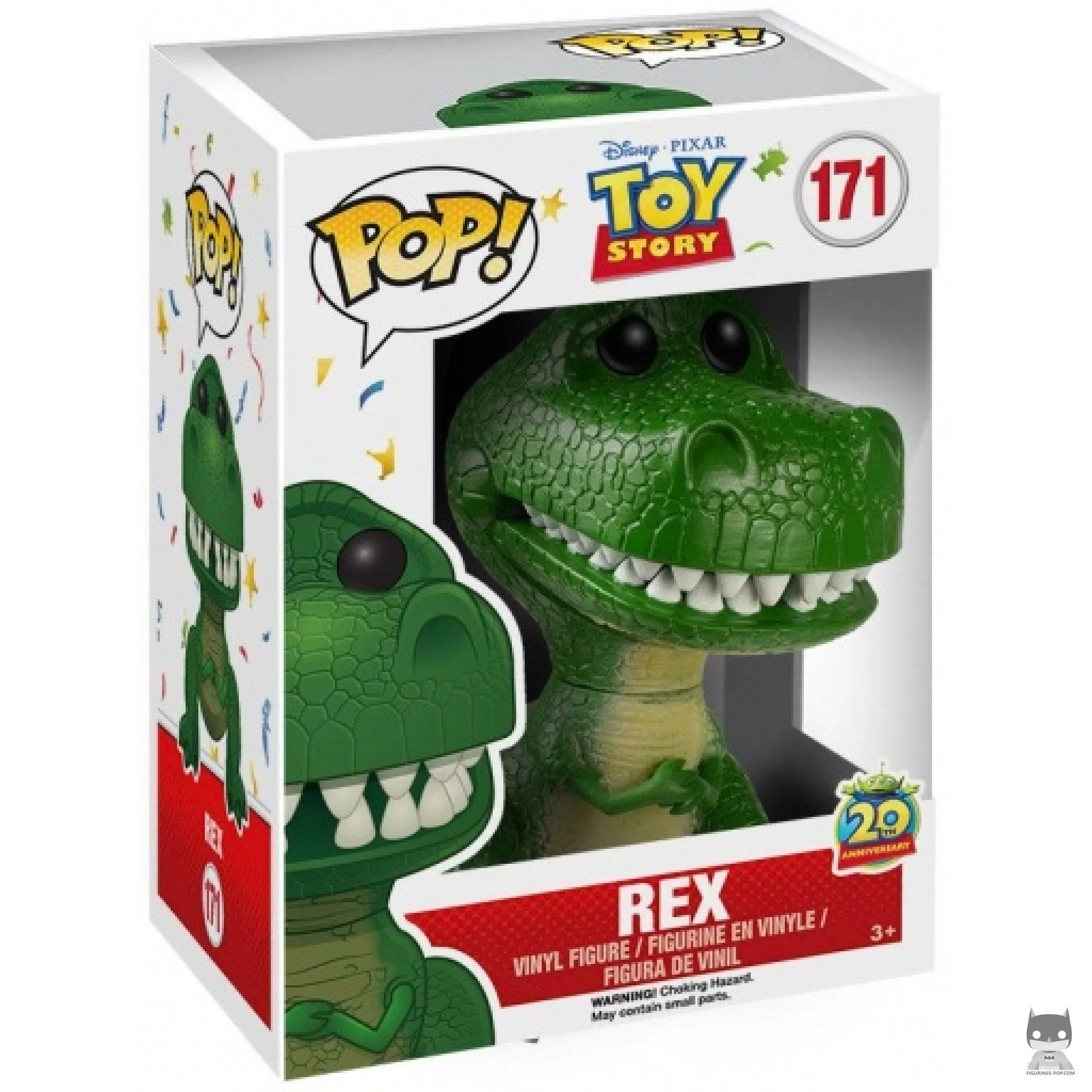 Figurine Funko POP Rex avec boîte