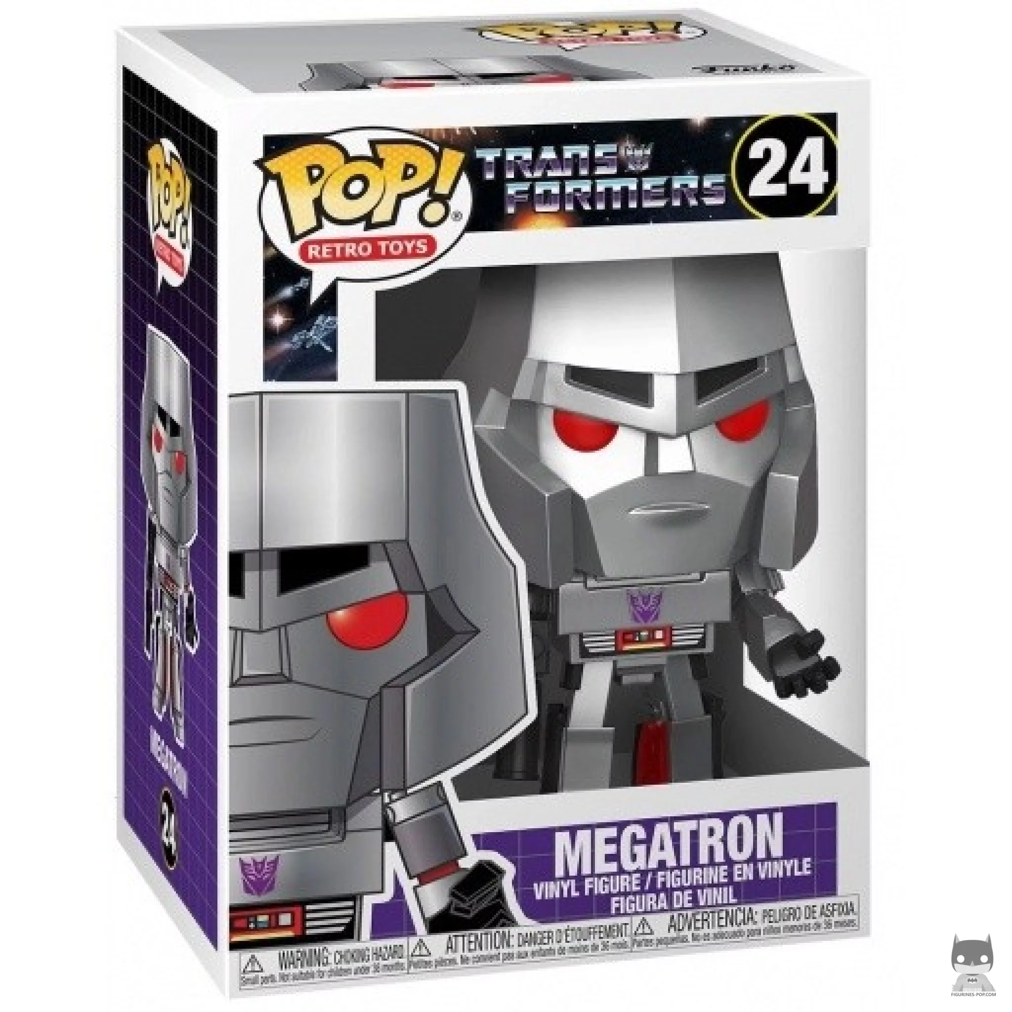 Figurine Funko POP Megatron avec boîte