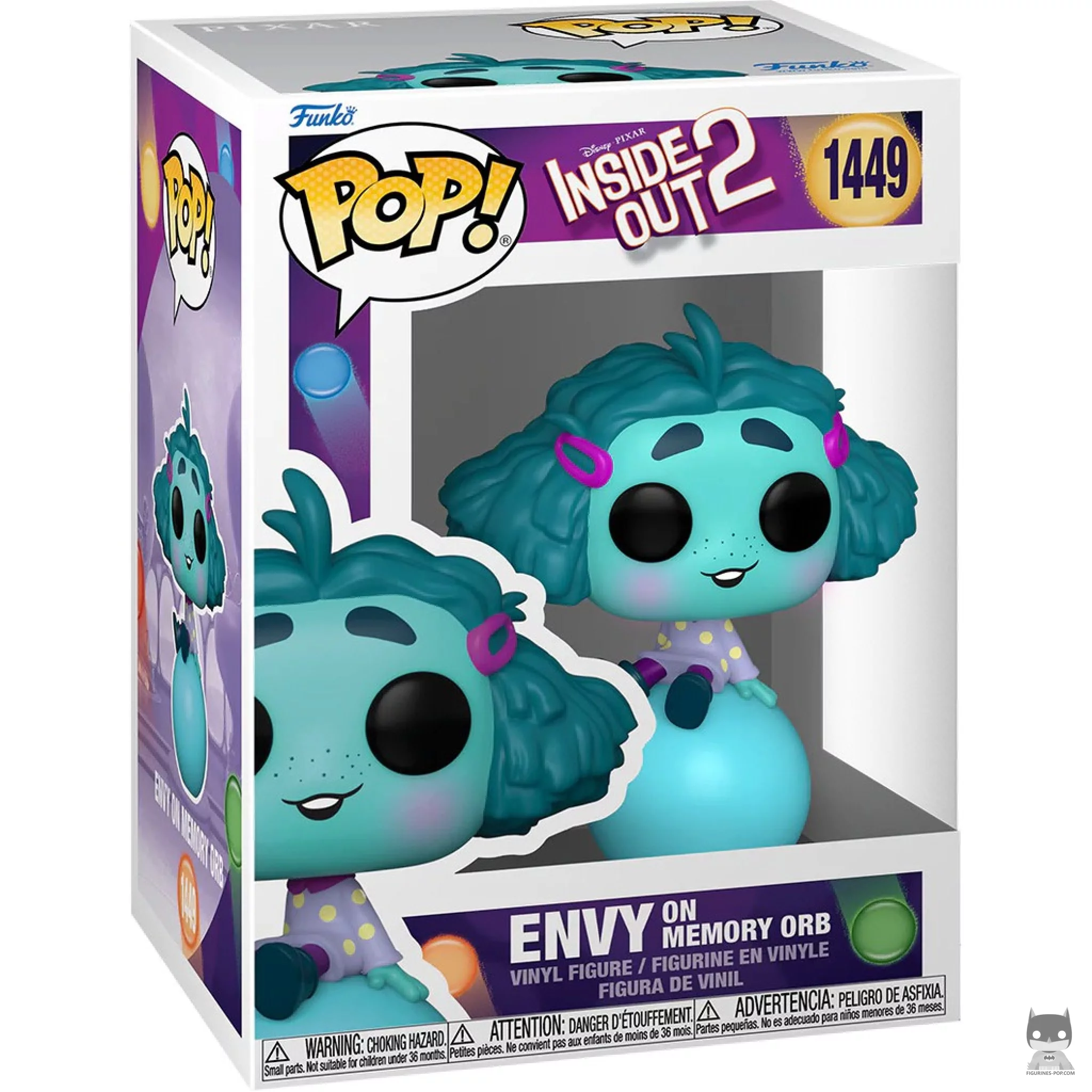 Figurine Funko POP Envie sur orbe de mémoire avec boîte