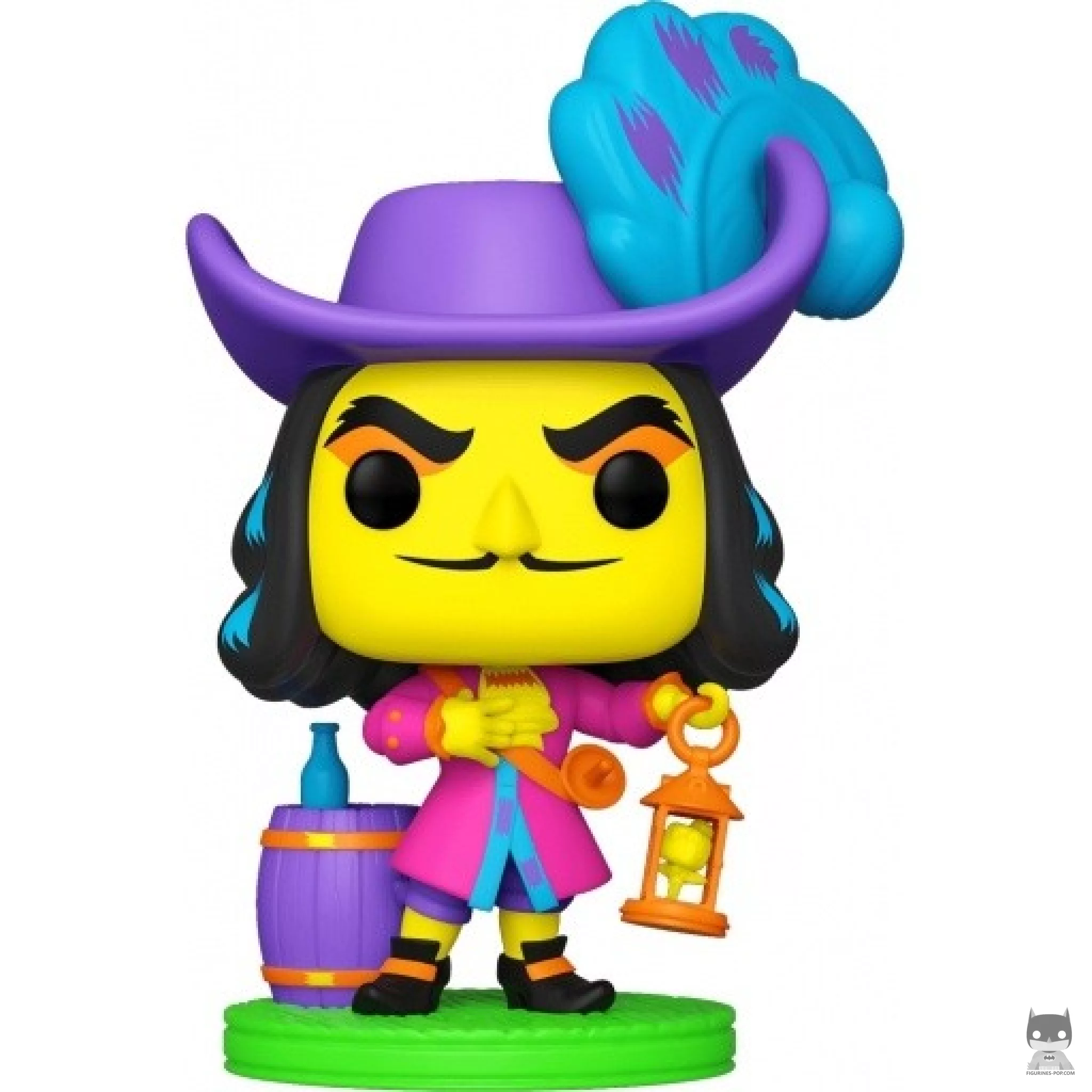 Figurine Funko POP Capitaine Crochet (Blacklight) (Villains Disney)