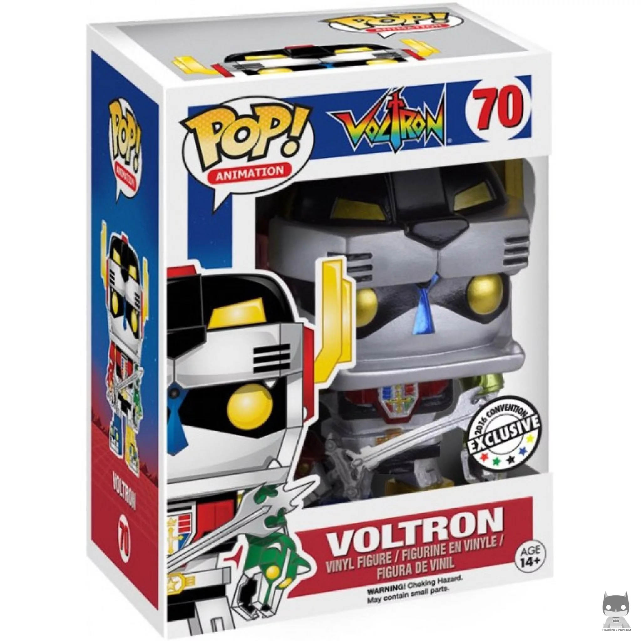 Figurine Funko POP Voltron (Metallic) avec boîte