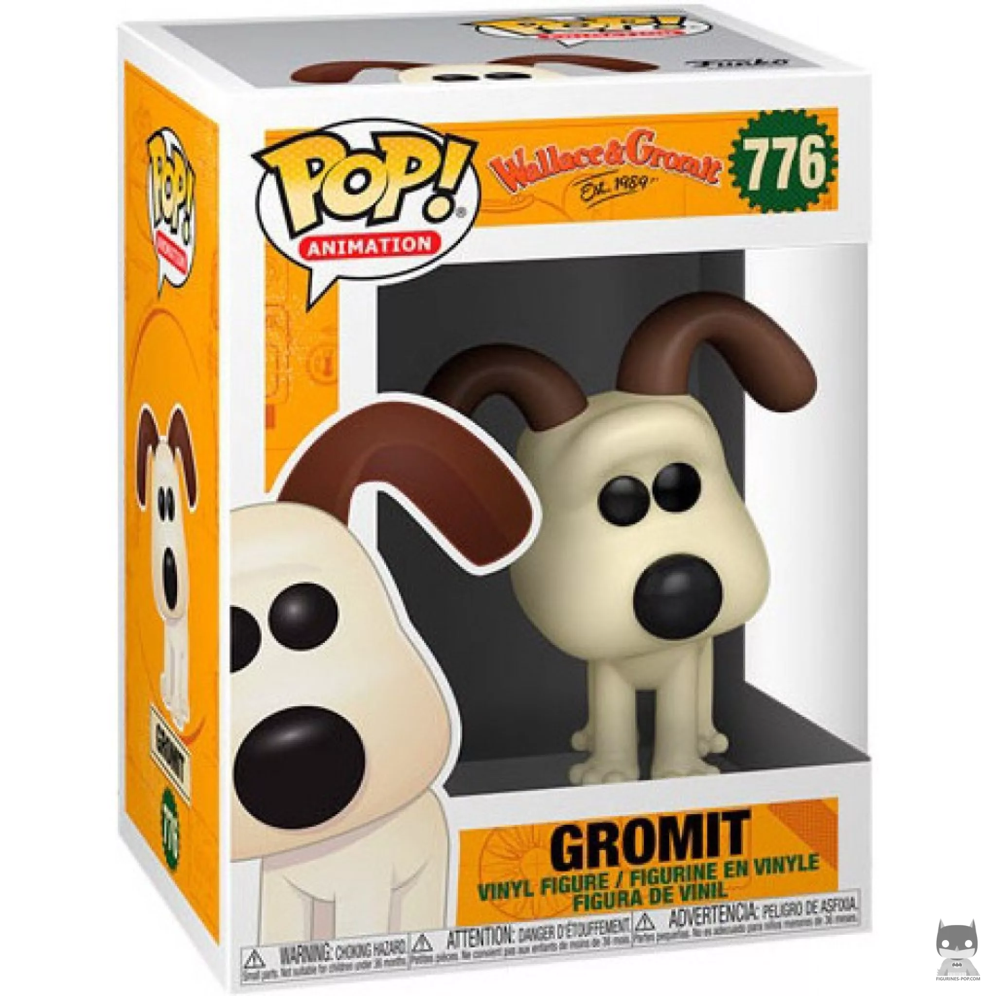 Figurine Funko POP Gromit avec boîte