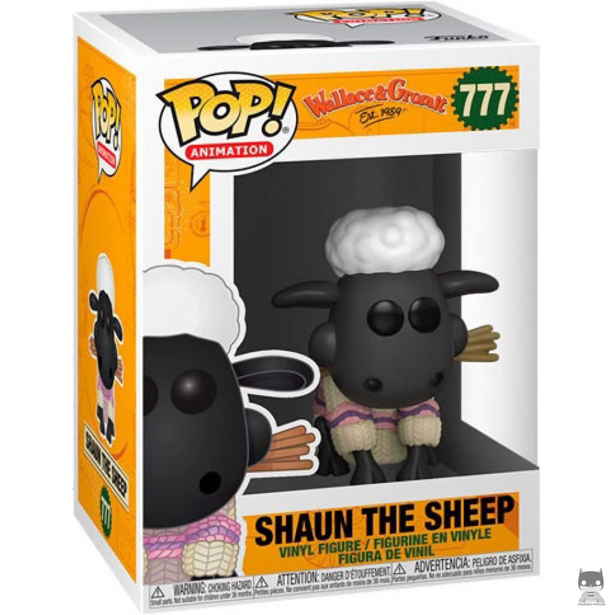 Figurine Funko POP Shaun le Mouton avec boîte