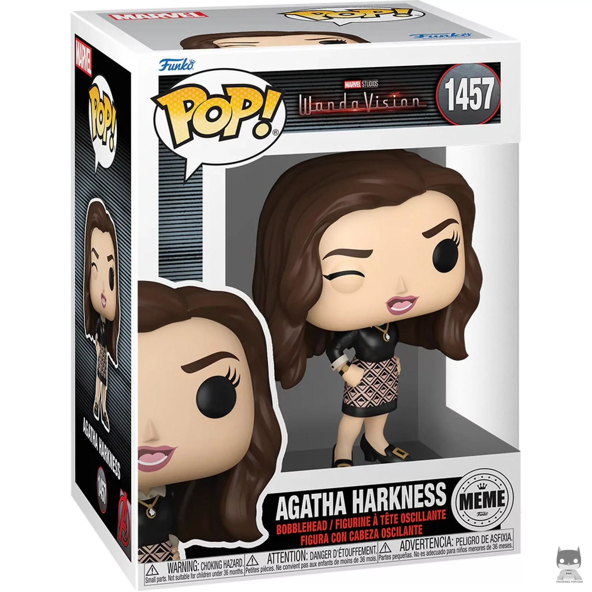 Figurine Funko POP Agatha Harkness (Meme) avec boîte