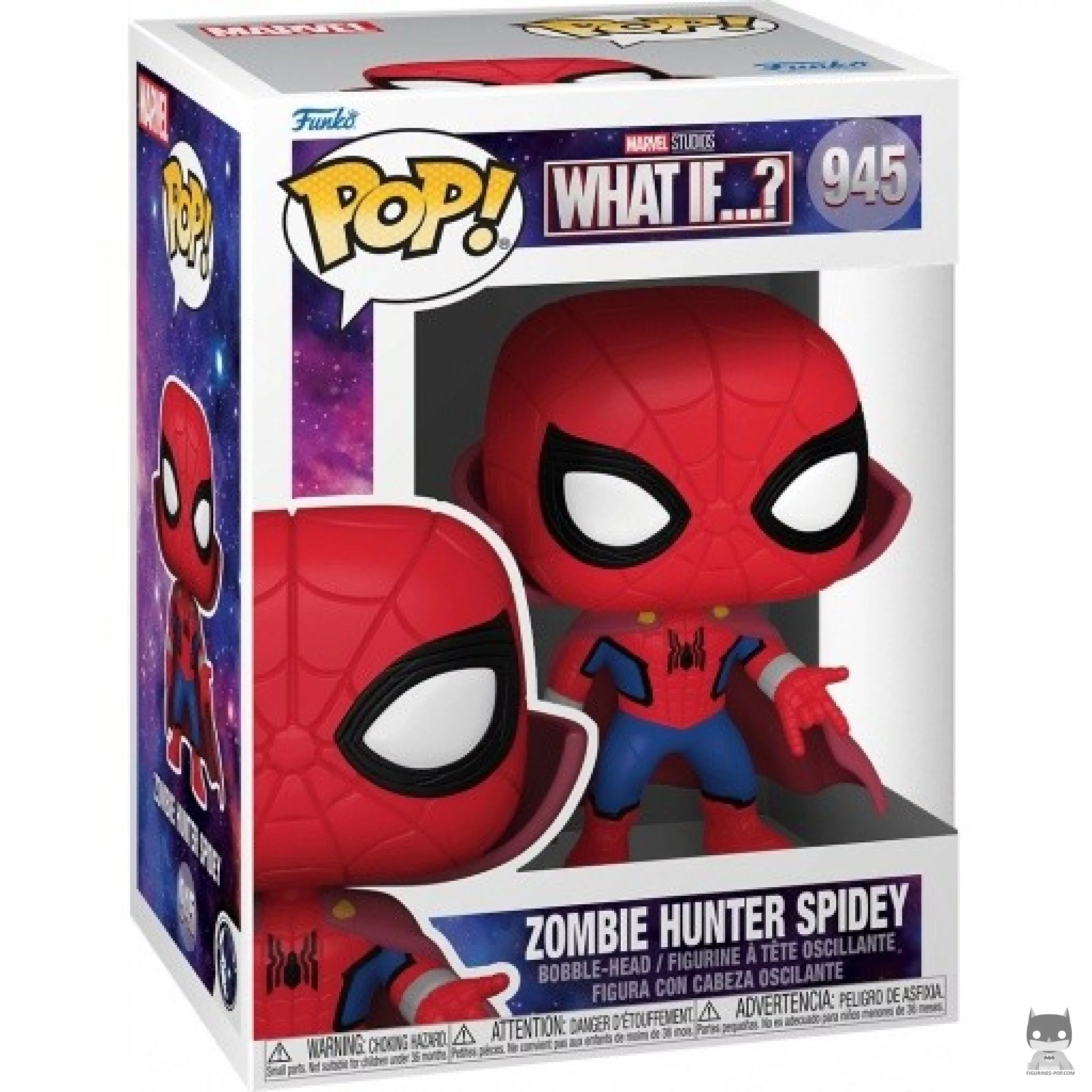 Figurine Funko POP Zombie Hunter Spidey avec boîte