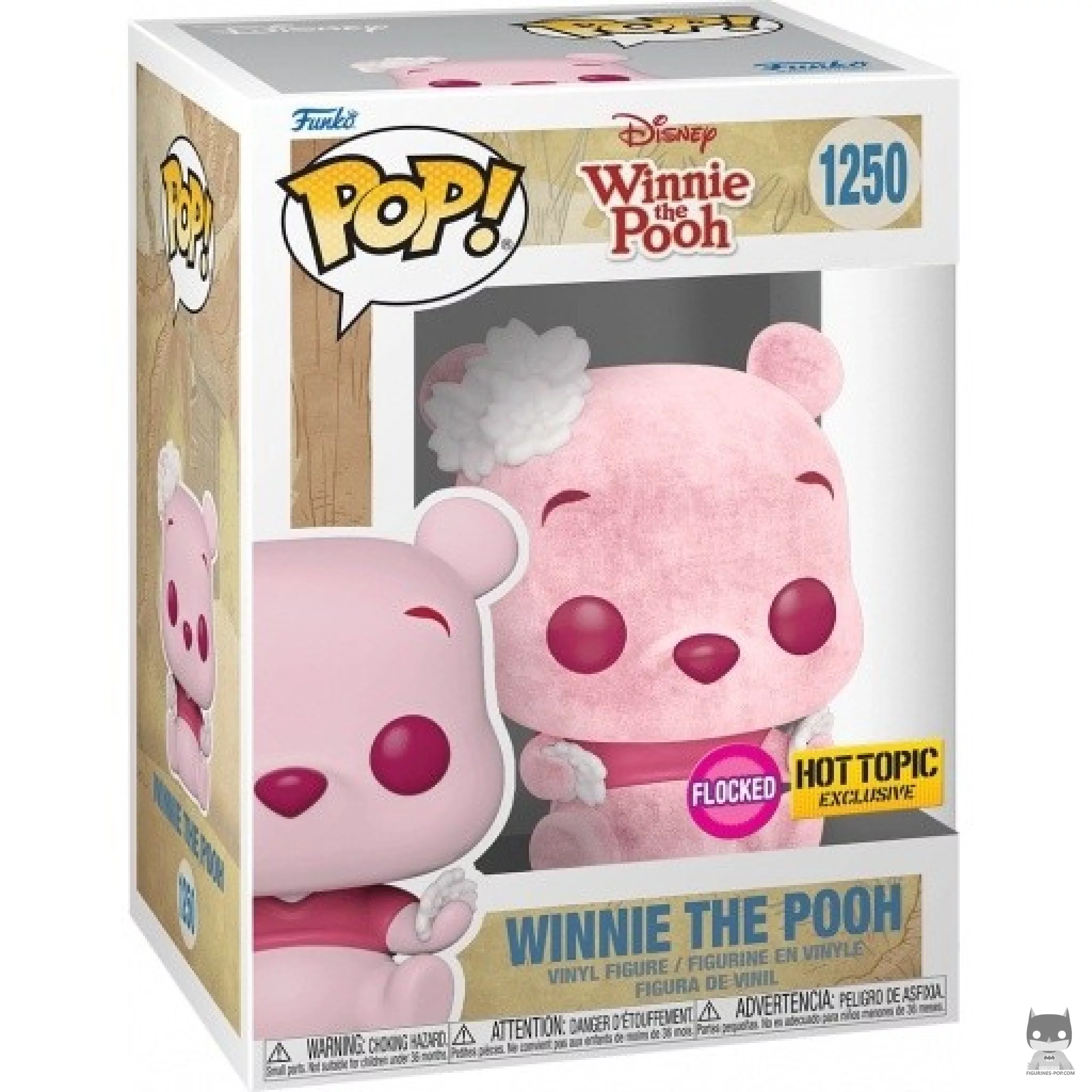 Figurine Funko POP Winnie l'Ourson (Fleur de Cerisier & Flocked) avec boîte